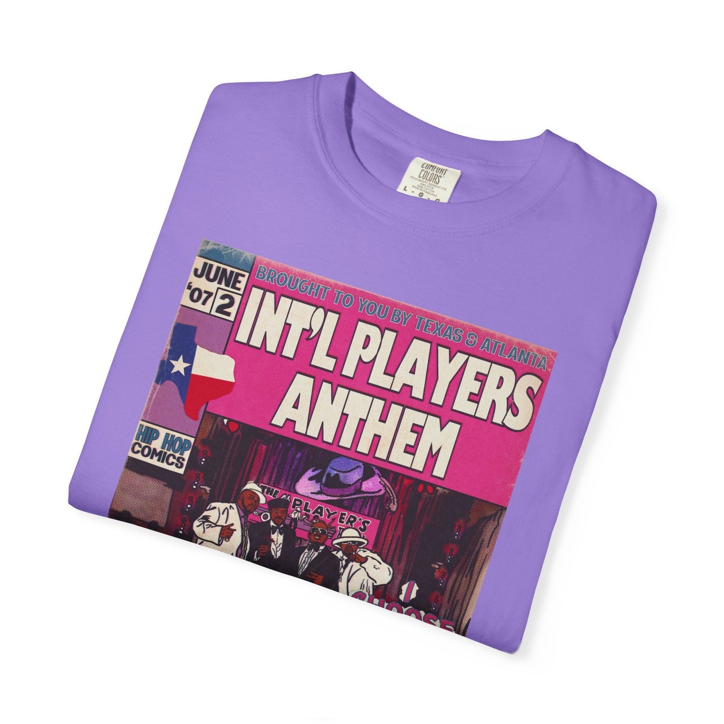 Int’l Players Anthem Unisex Comfort Colors T-shirt