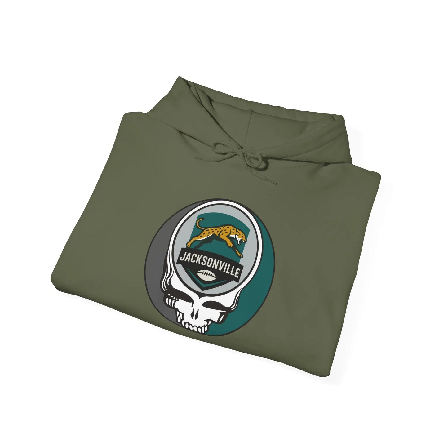 Jacksonville Jaguars Stealie Grateful Dead Hooded Sweatshirt NFL The Gridiron Collection