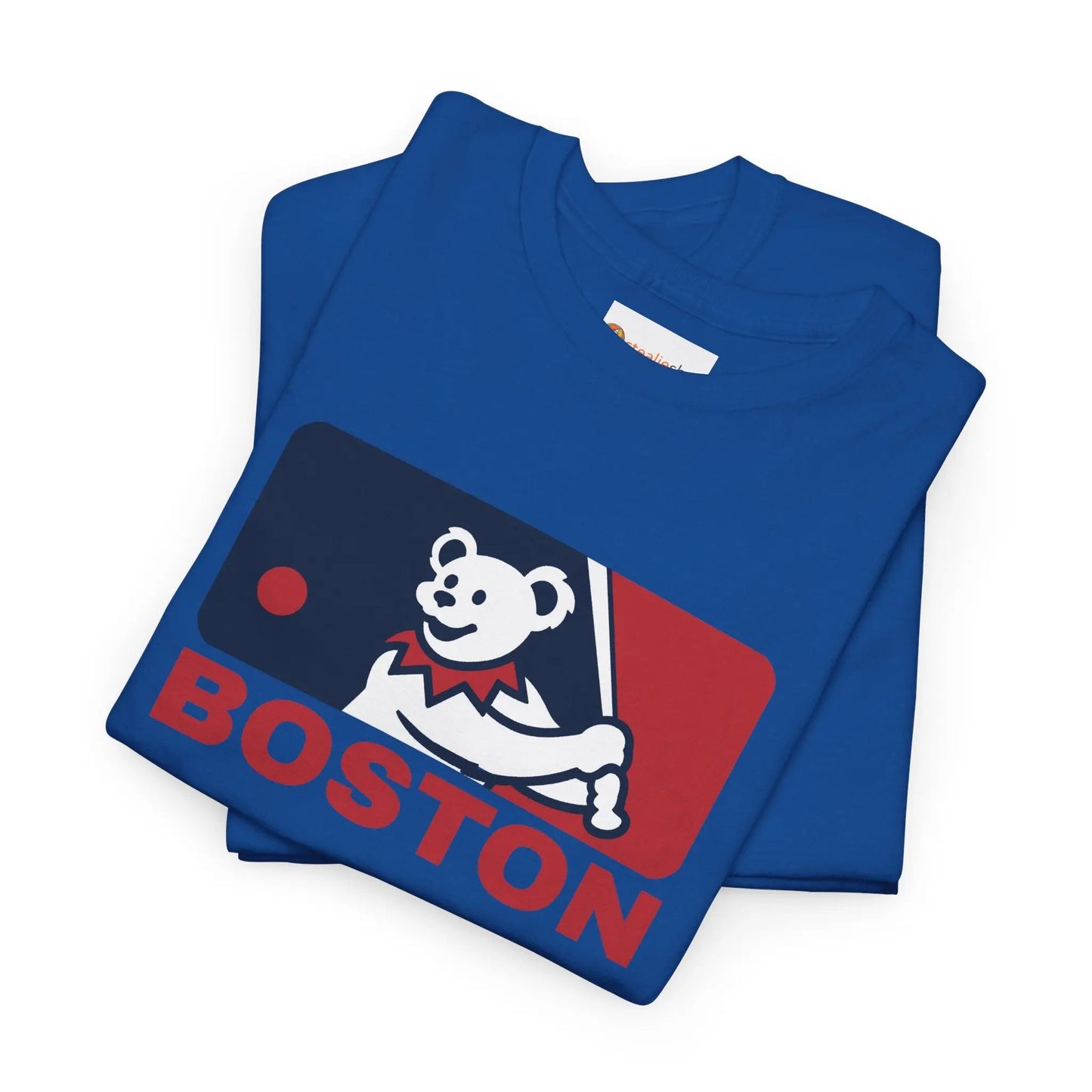 MLB Logo Red Sox Baseball Edition T-Shirt The Ballpark Collection
