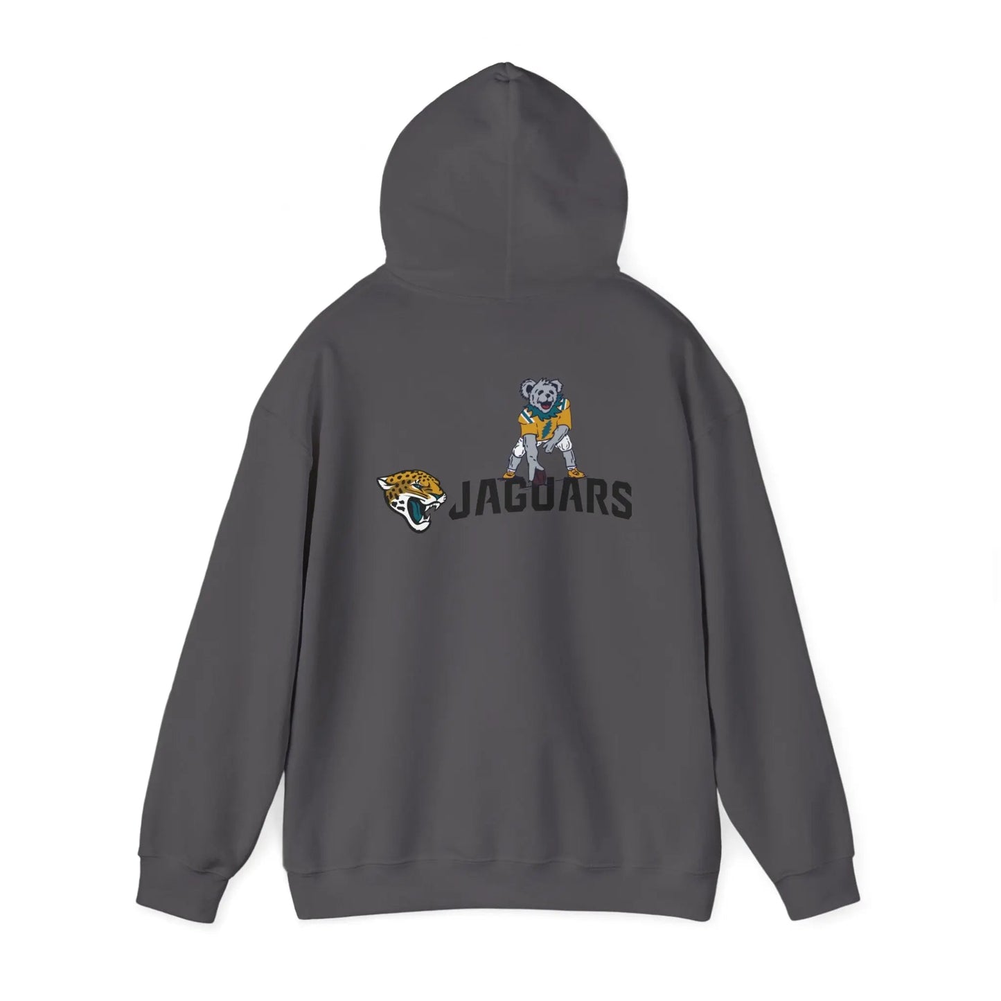 Jacksonville Jaguars Dancing Bear Unisex Hoodie Two-Sided The Gridiron Collection