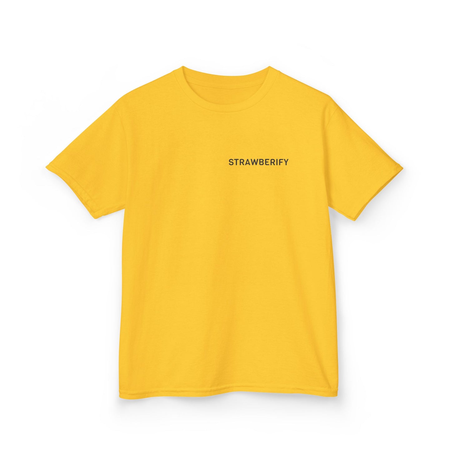 Cool Kids Heavy Cotton™ Tee - 'Strawberify' Graphic Design for Young Trendsetters