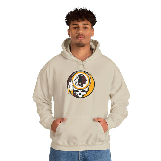 Classic Washington Redskins Stealie Hooded Sweatshirt NFL Fan Apparel