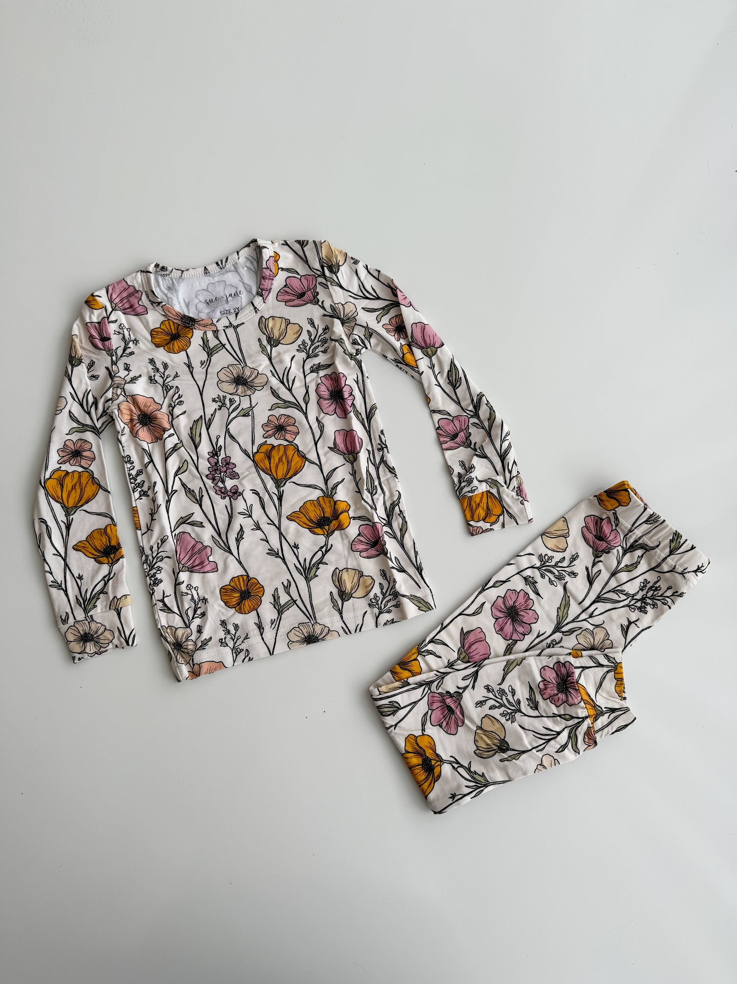 Wild Poppies Bamboo Set