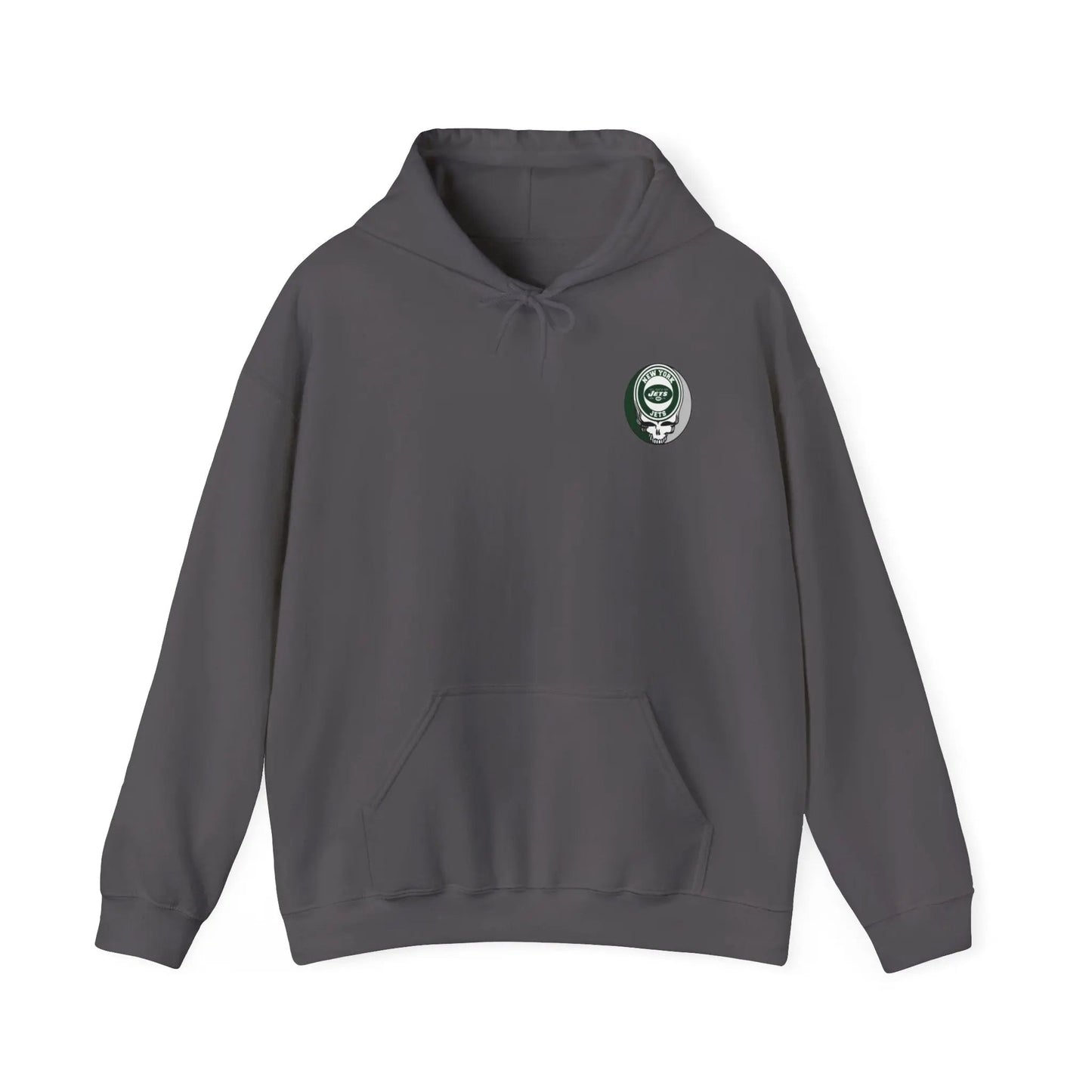 New York Jets Dancing Bear Unisex Hoodie Two-Sided The Gridiron Collection