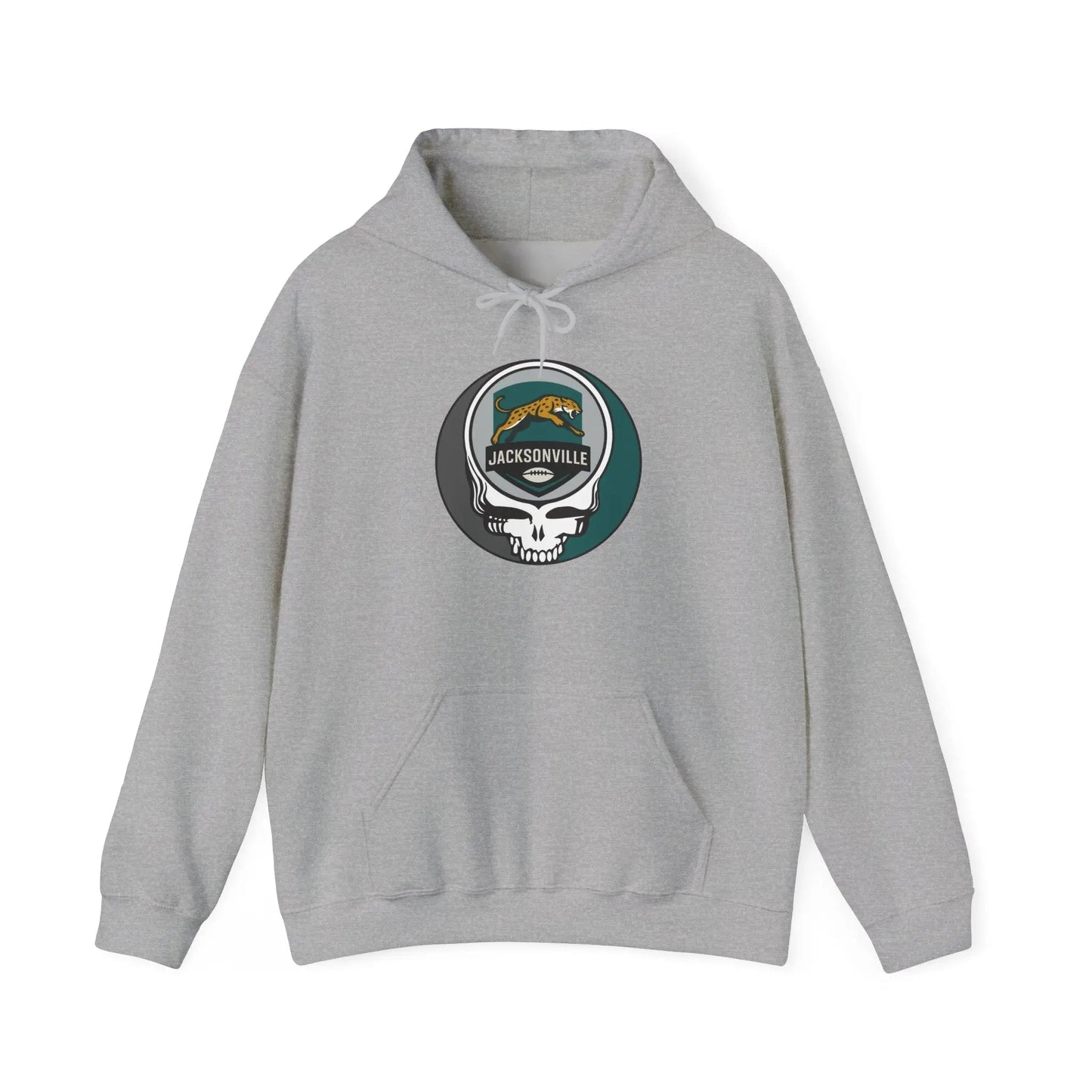 Jacksonville Jaguars Stealie Grateful Dead Hooded Sweatshirt NFL The Gridiron Collection