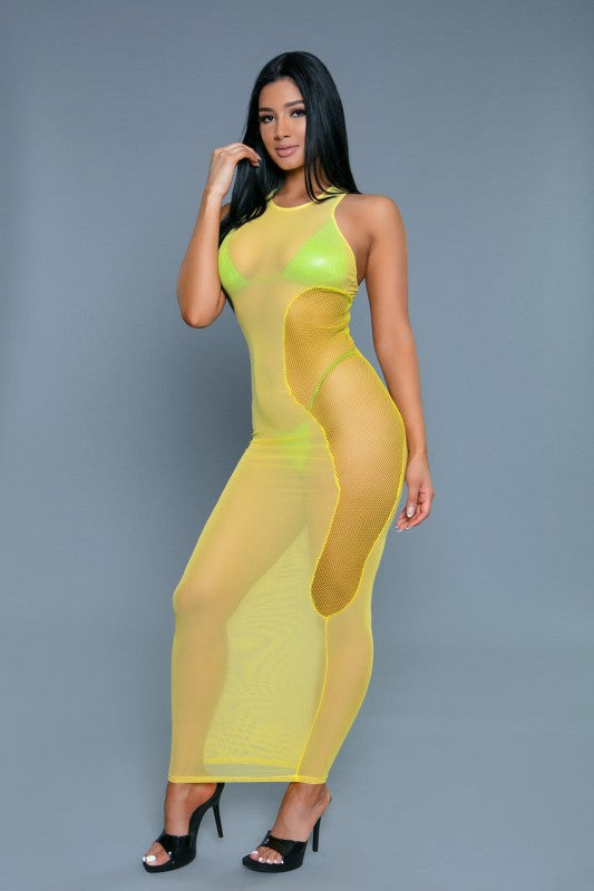 Shelby Mesh Cover Up Sleeveless Racerback The Diamond Empire LLC