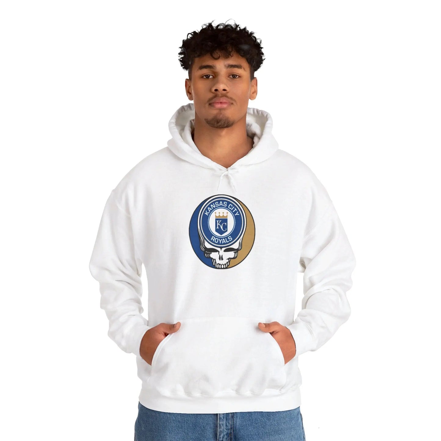 Kansas City Baseball Edition Heavy Blend Hoodie Unisex The Ballpark Collection Grateful Dead
