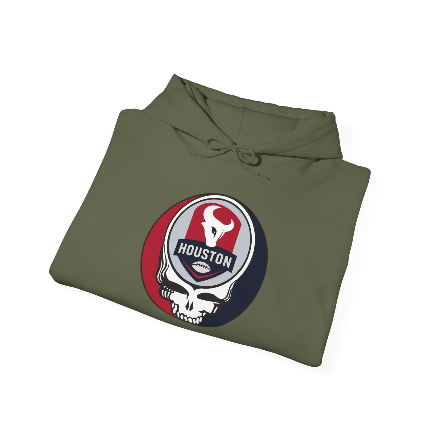 Houston Texans Stealie Grateful Dead Hooded Sweatshirt NFL Gridiron Collection