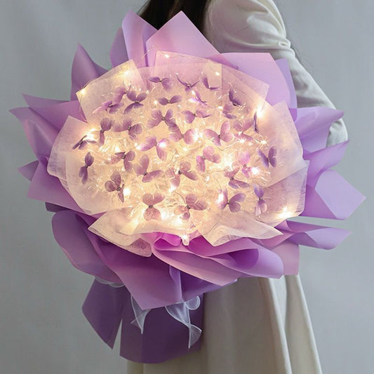 Butterfly Bouquet DIY Material Package Creative Net Red