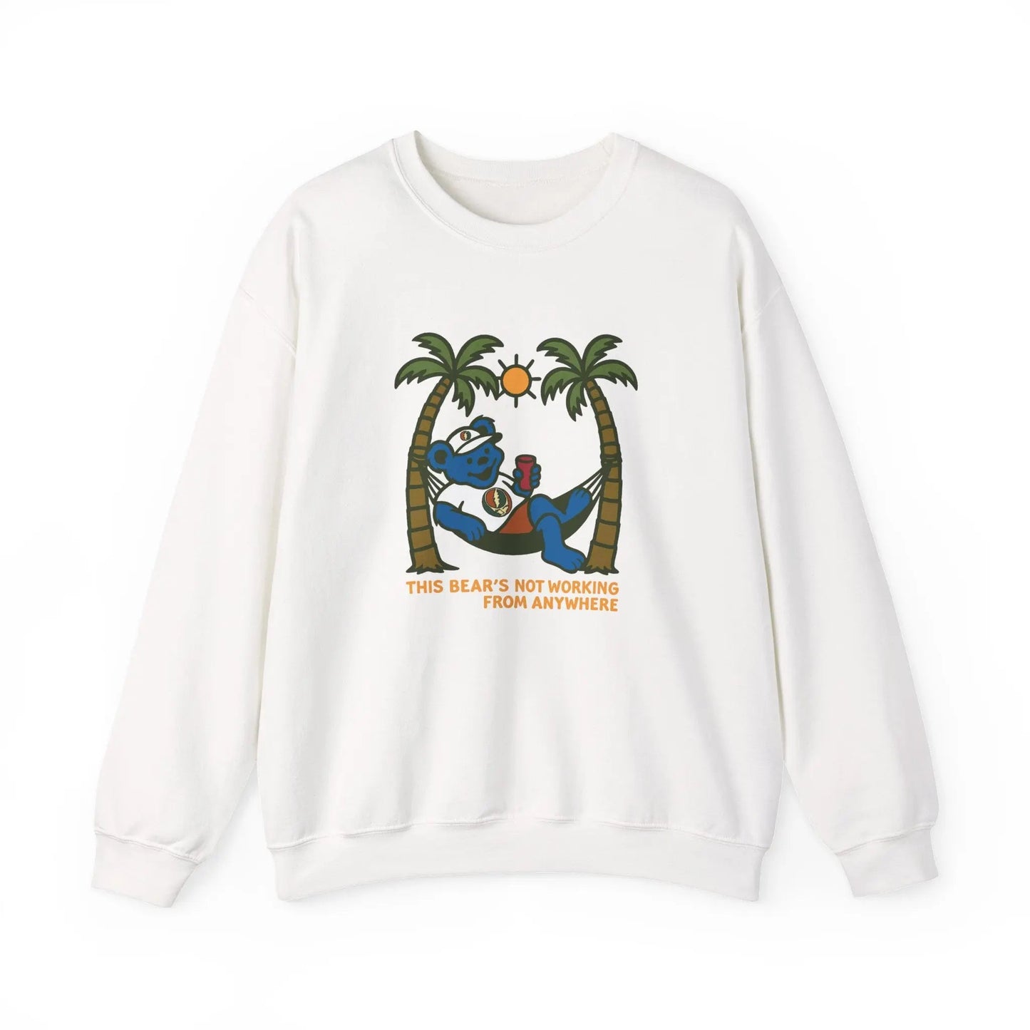 Crewneck Sweatshirt Heavy Blend Unisex Life is dead
