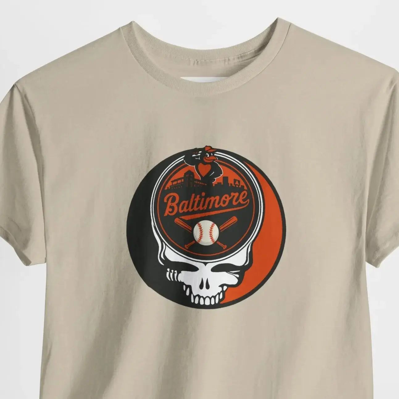 Baltimore Orioles Steal Your Face T-Shirt MLB The Ballpark Collection