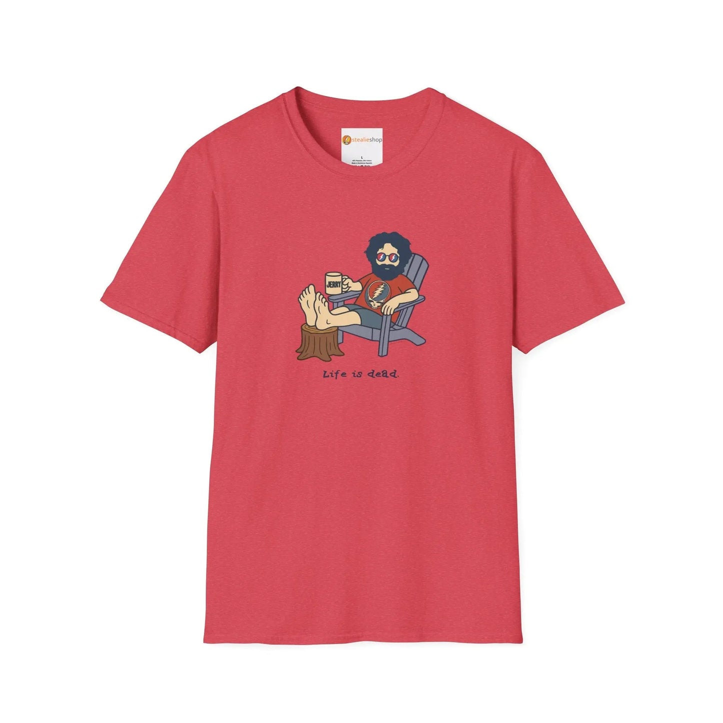 Life is Dead Adirondack Jerry T-Shirt Grateful Dead
