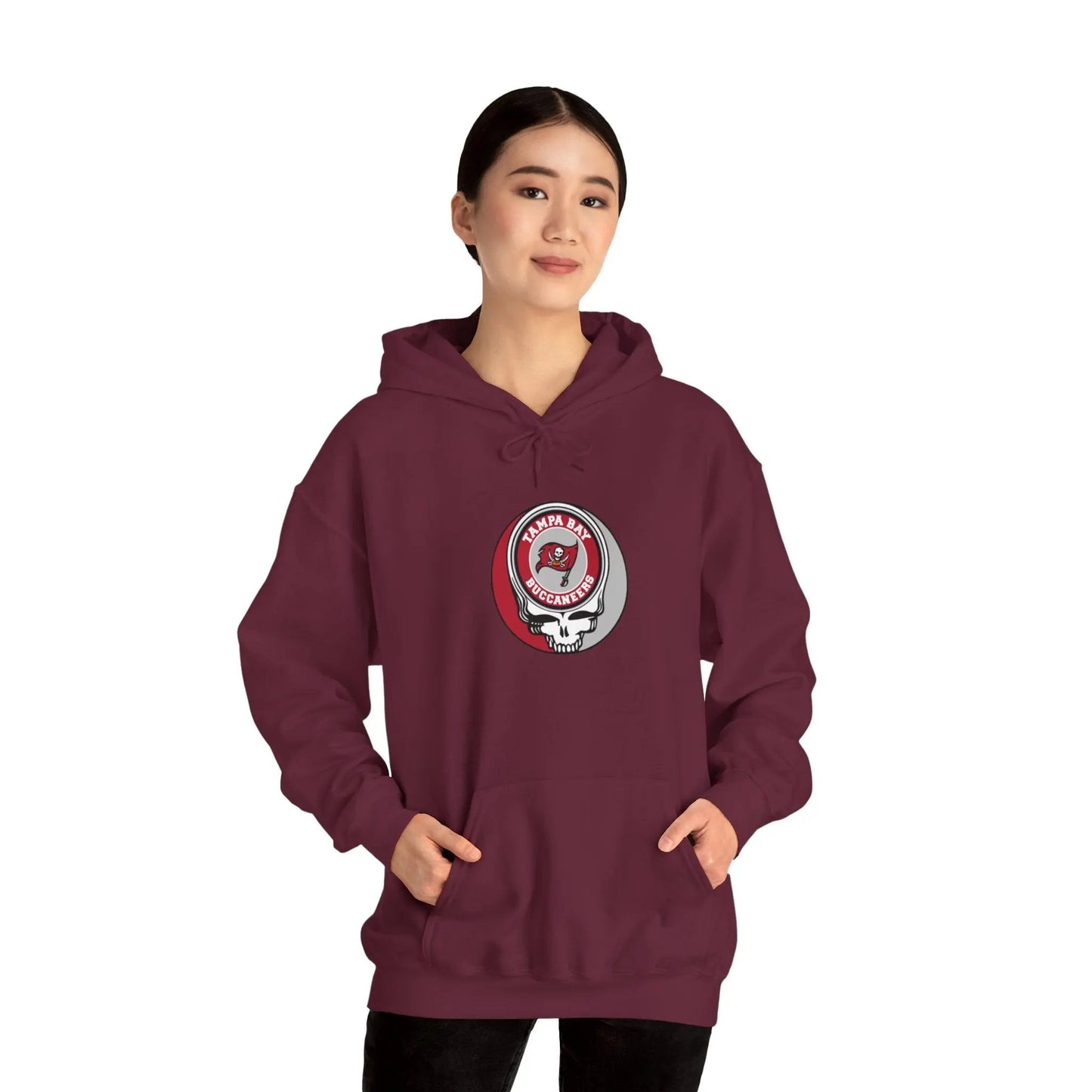 Tampa Bay Bucaneers Grateful Dead Hooded Sweatshirt The Gridiron Collection