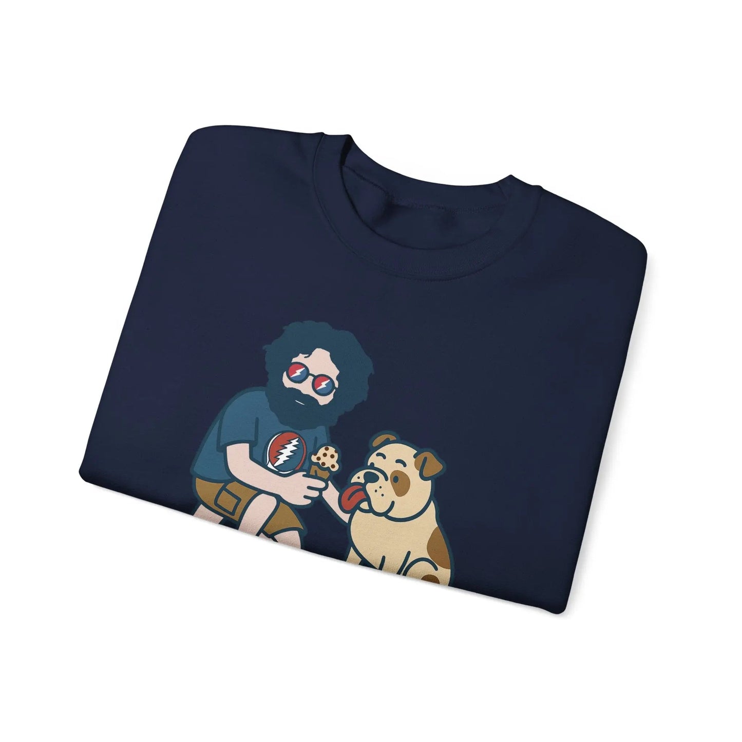 Crewneck Sweatshirt Heavy Blend Jerry and Frank Are Sharin' Life is dead.