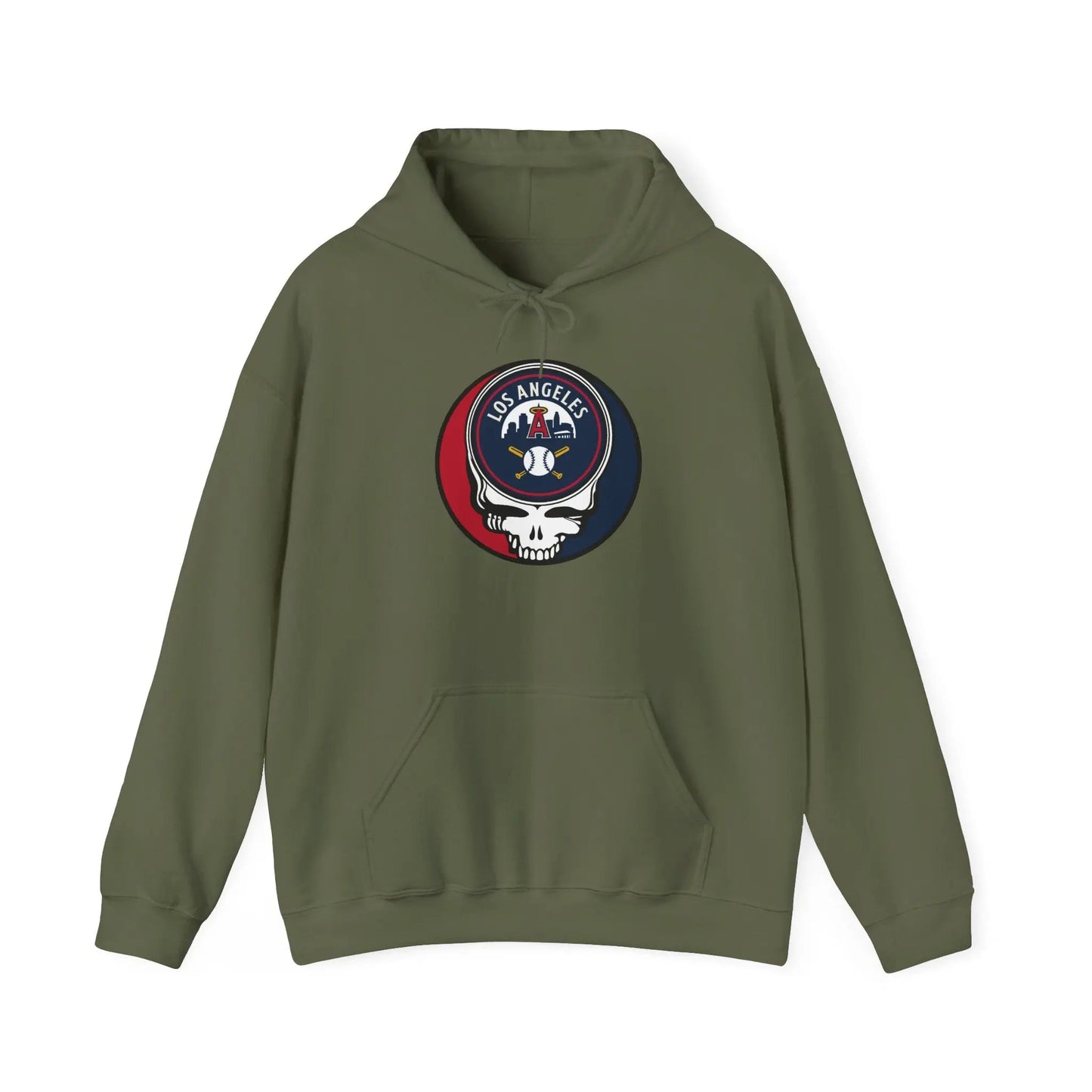 Los Angeles Baseball Edition Heavy Blend Hoodie Grateful Dead Unisex Ballpark Collection