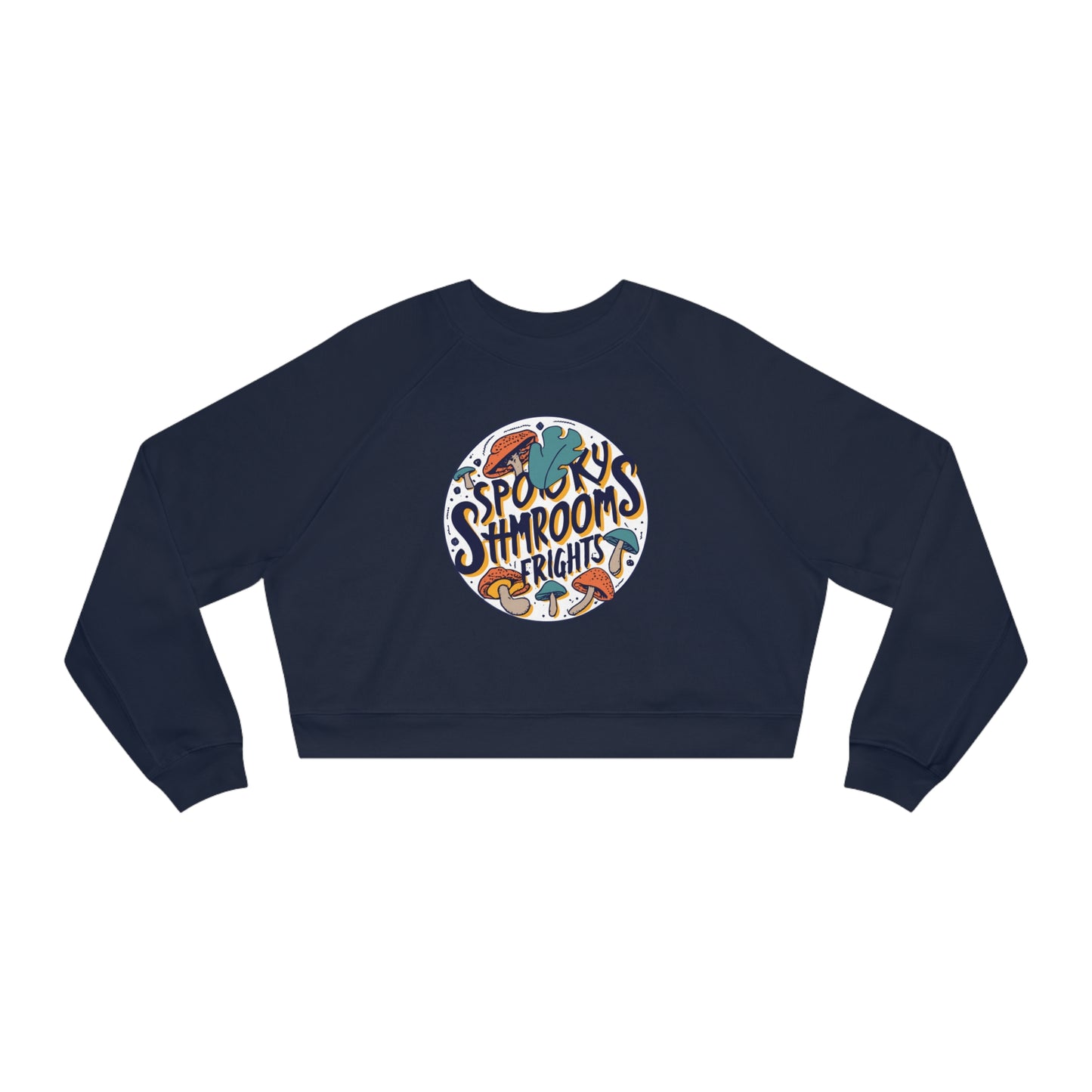 Spooky Shrooms: Fungi Frights Sweatshirt, Unique Mushroom Costume & Spooky Season Halloween Sweatshirt