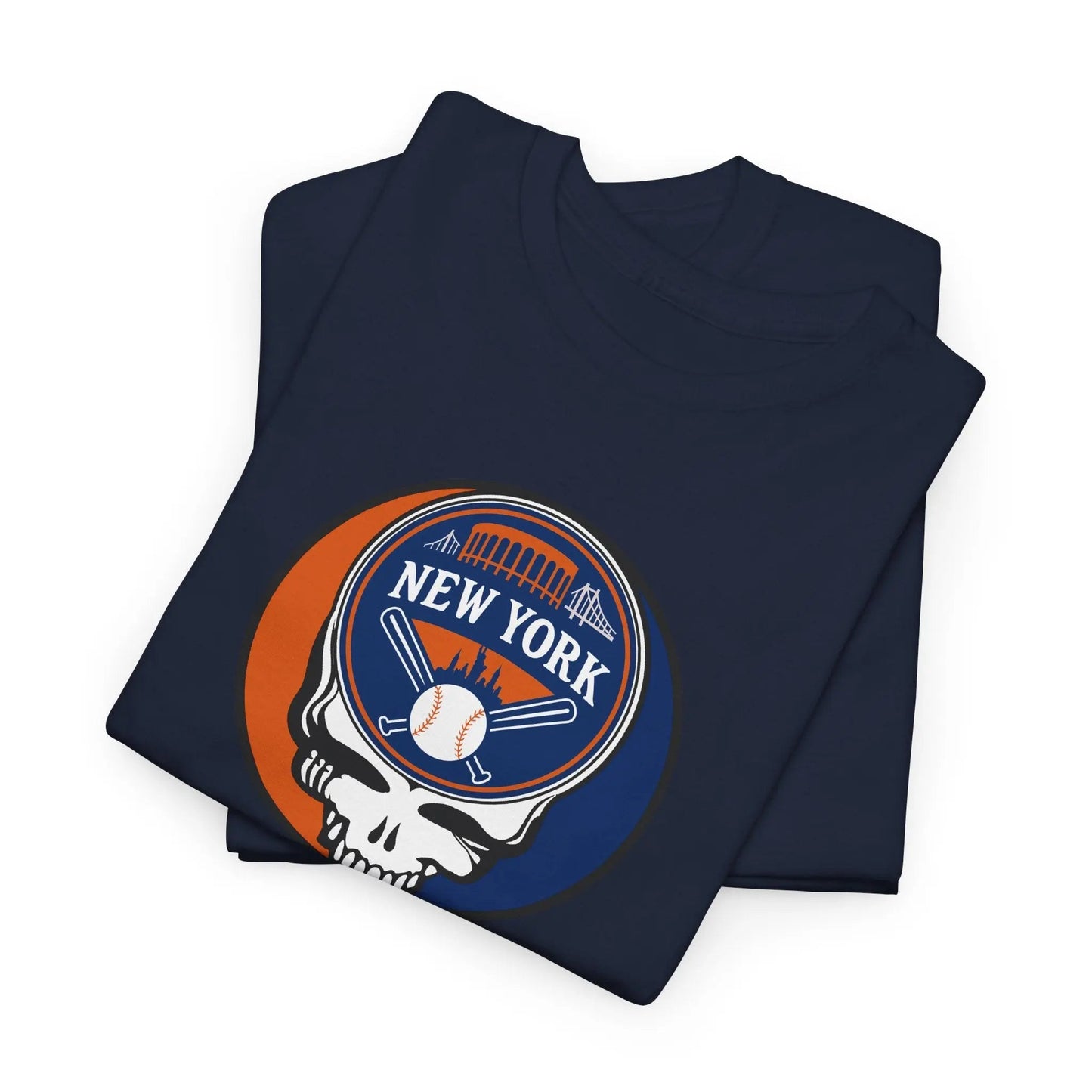New York Mets Colors Stealie Classic T-Shirt The Ballpark Collection MLB