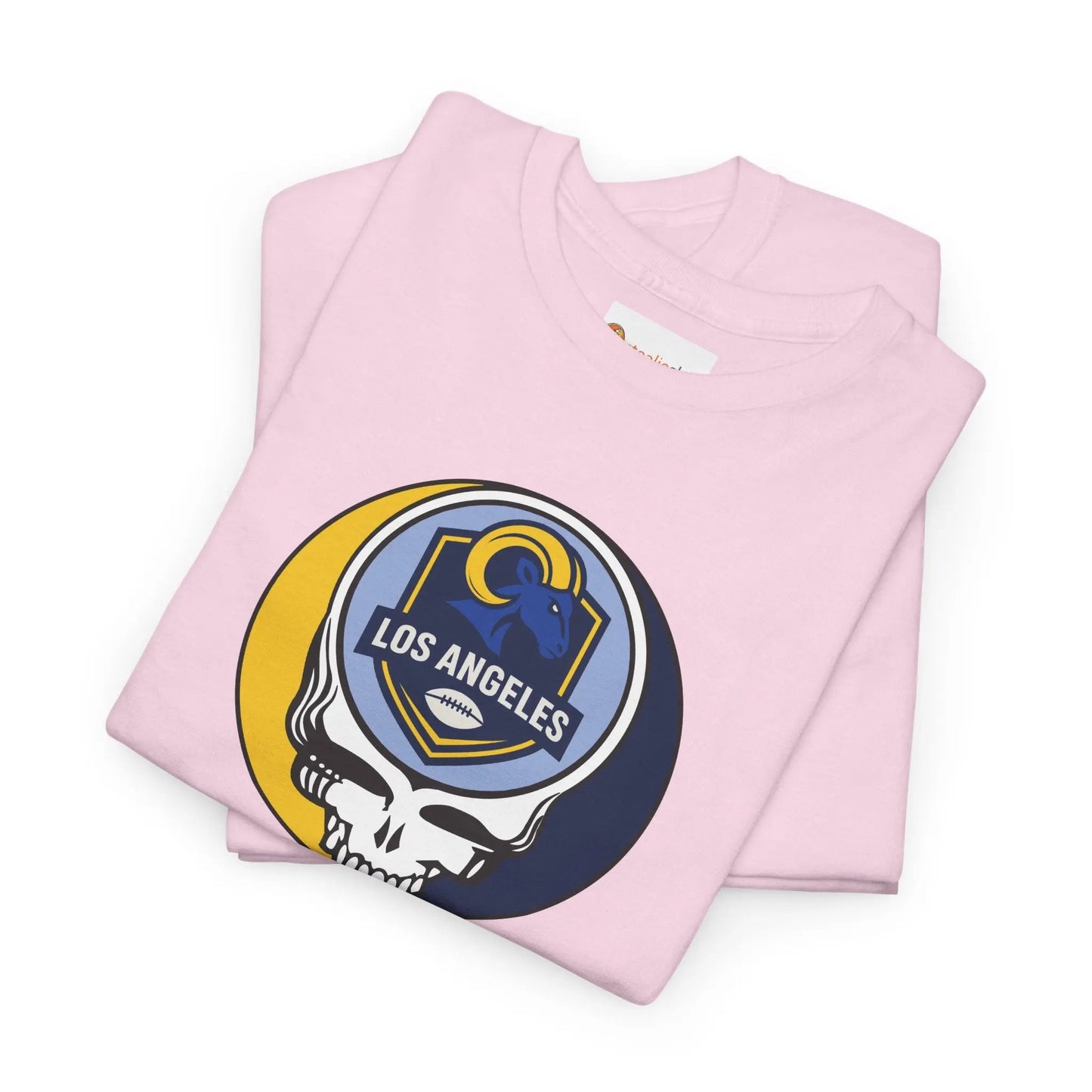 Los Angeles Rams Grateful Dead Steal Your Face T-Shirt The Gridiron Collection NFL