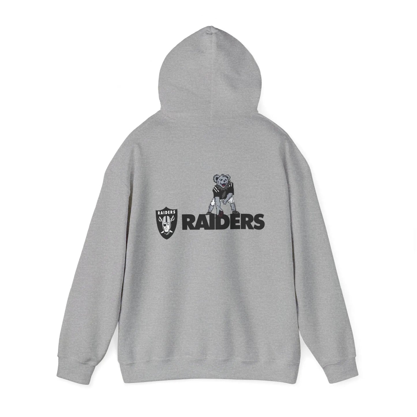 Las Vegas Raiders Dancing Bear Unisex Hoodie Two-Sided The Gridiron Collection