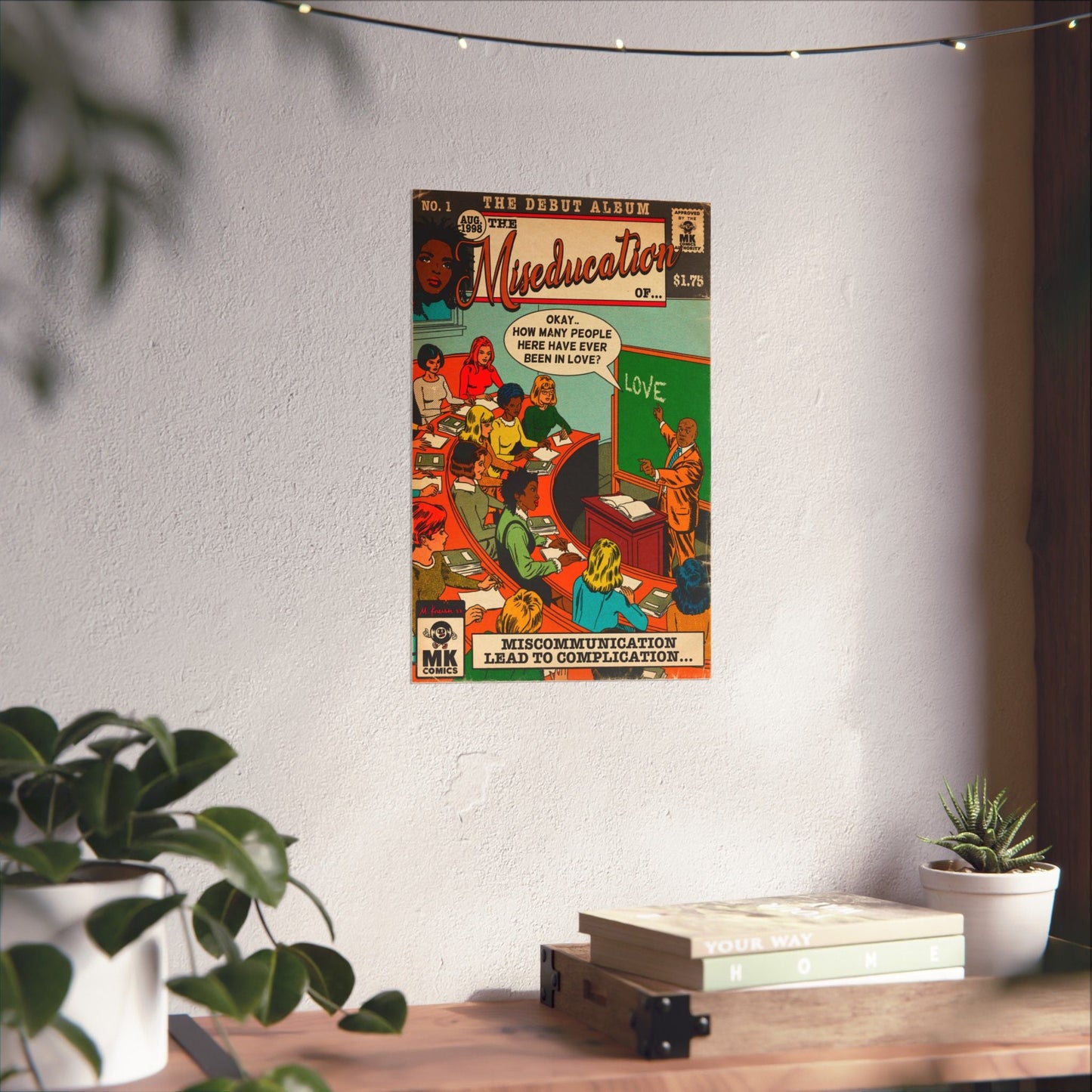 The Miseducation Of.. - Vertical Matte Poster