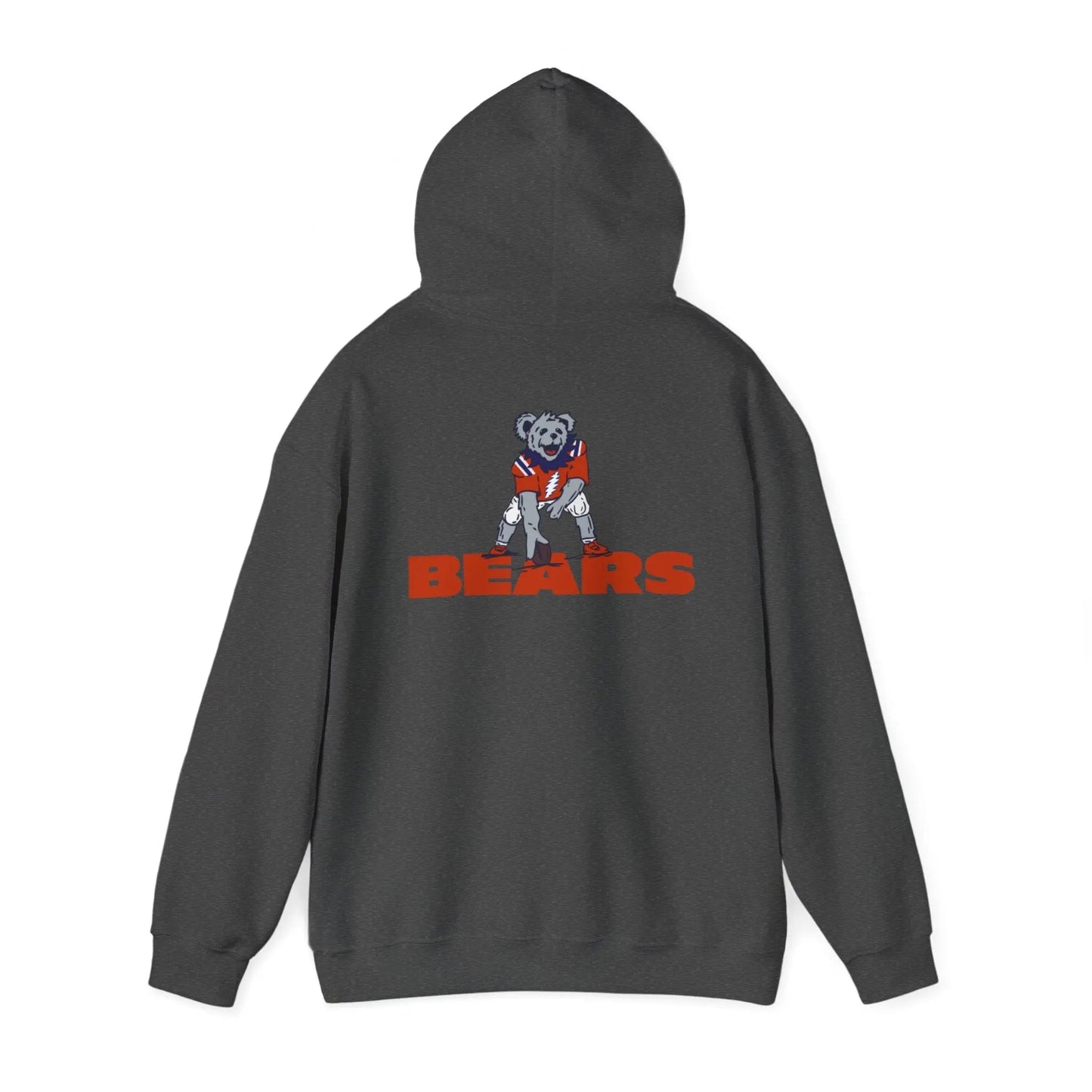 Chicago Bears Dancing Bear Unisex Hoodie Two-Sided The Gridiron Collection