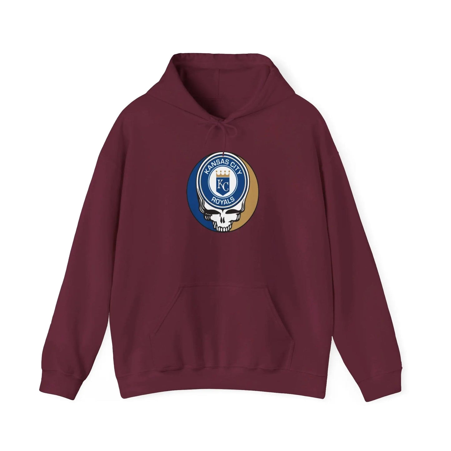 Kansas City Baseball Edition Heavy Blend Hoodie Unisex The Ballpark Collection Grateful Dead