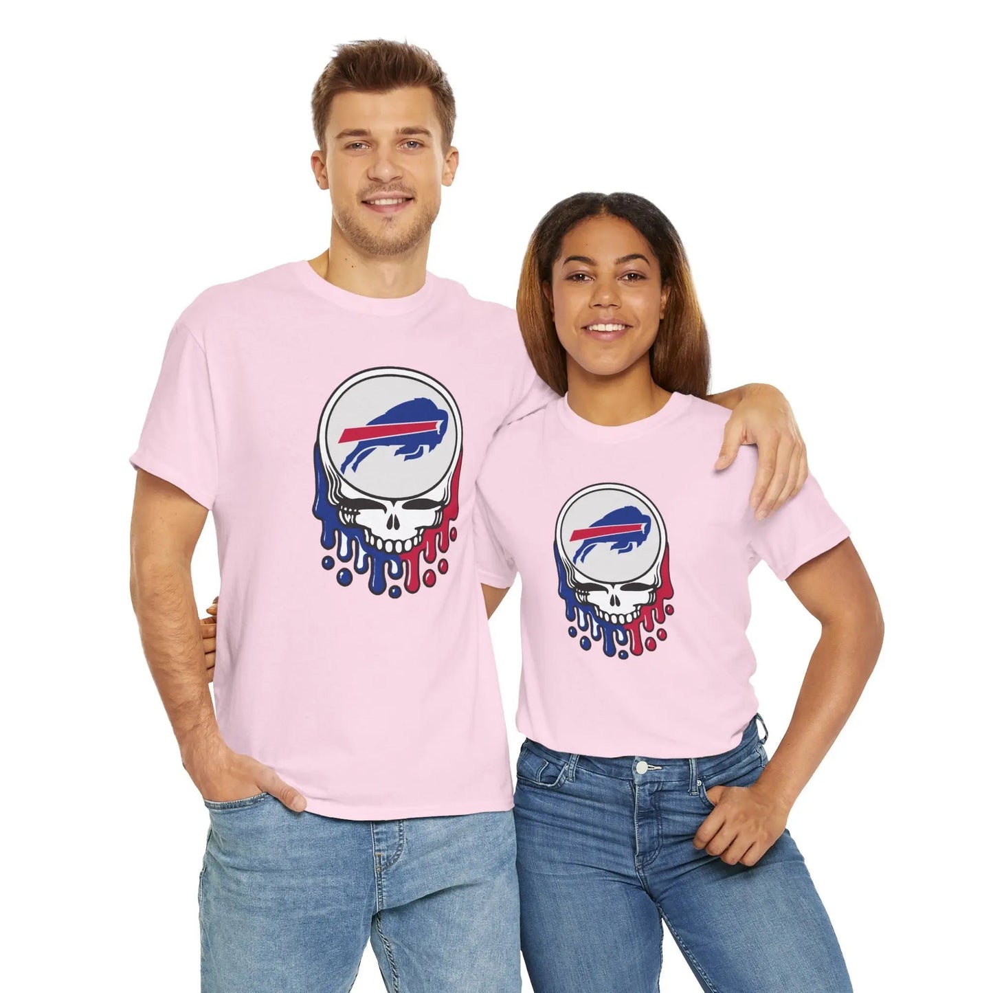 Buffalo Bills Dripping Stealie T-Shirt NFL The Gridiron Collection