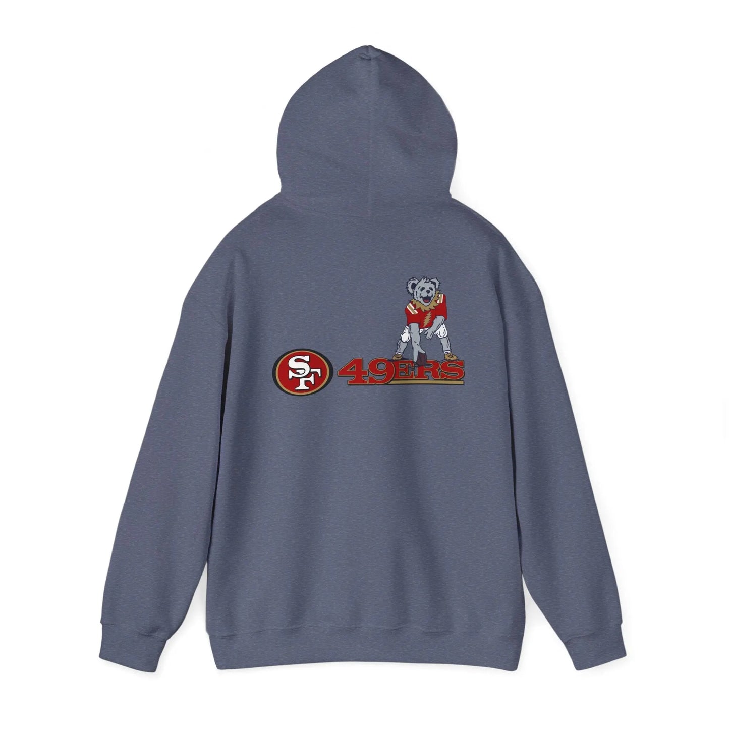 San Francisco 49ers Dancing Bear Unisex Two-Sided Hoodie The Gridiron Collection