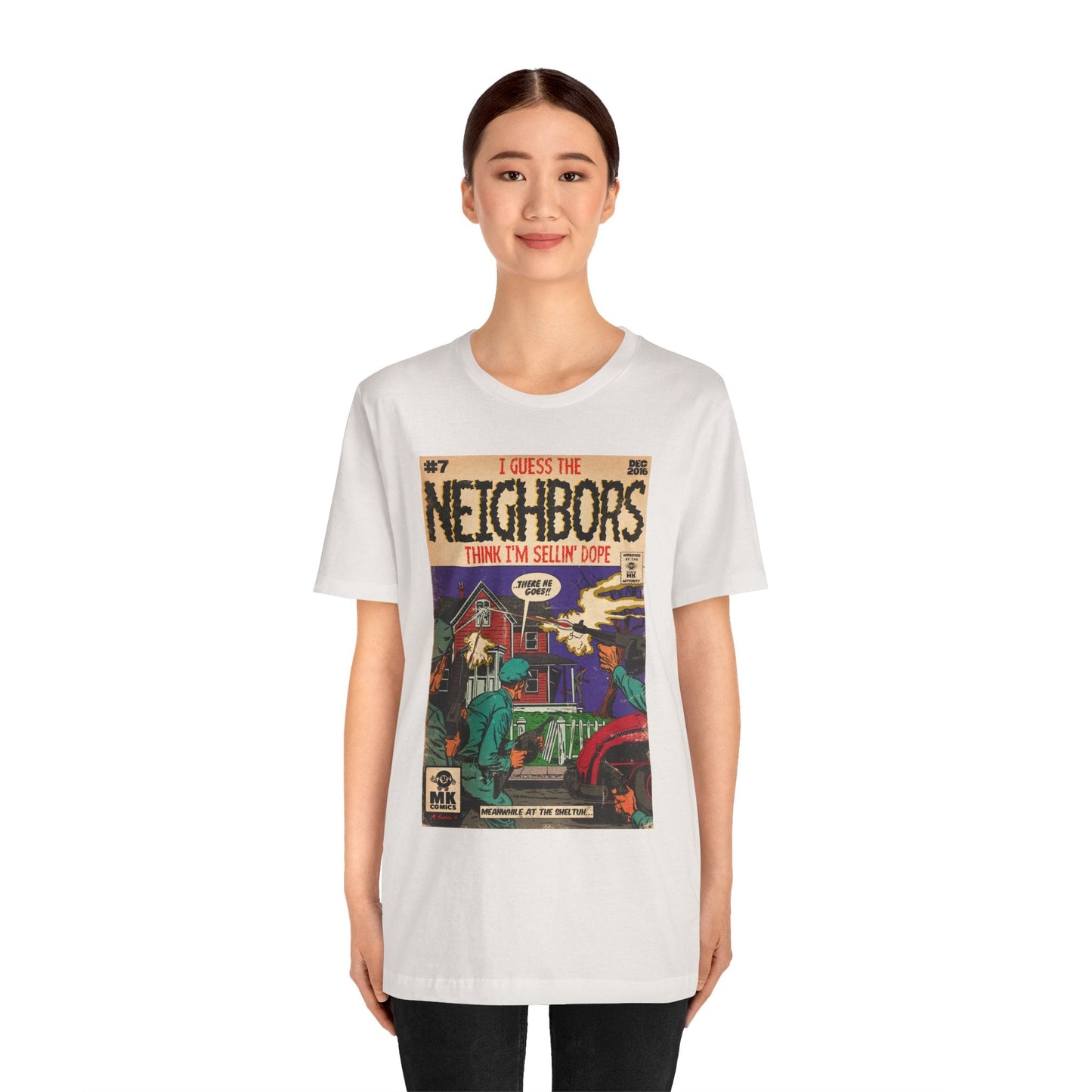 Neighbors - Unisex Jersey Short Sleeve Tee