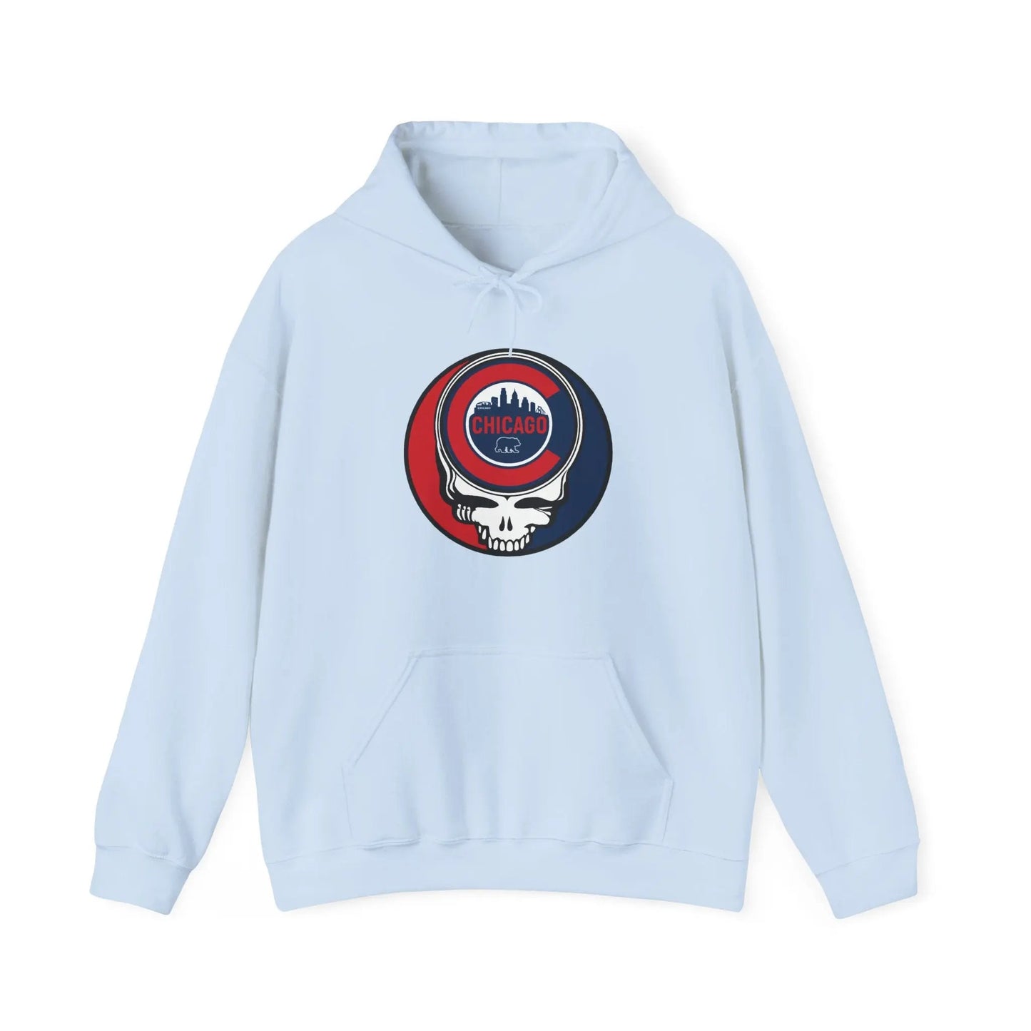 Grateful Dead Unisex Heavy Blend Hoodie The Ballpark Collection Chicago Baseball Edition