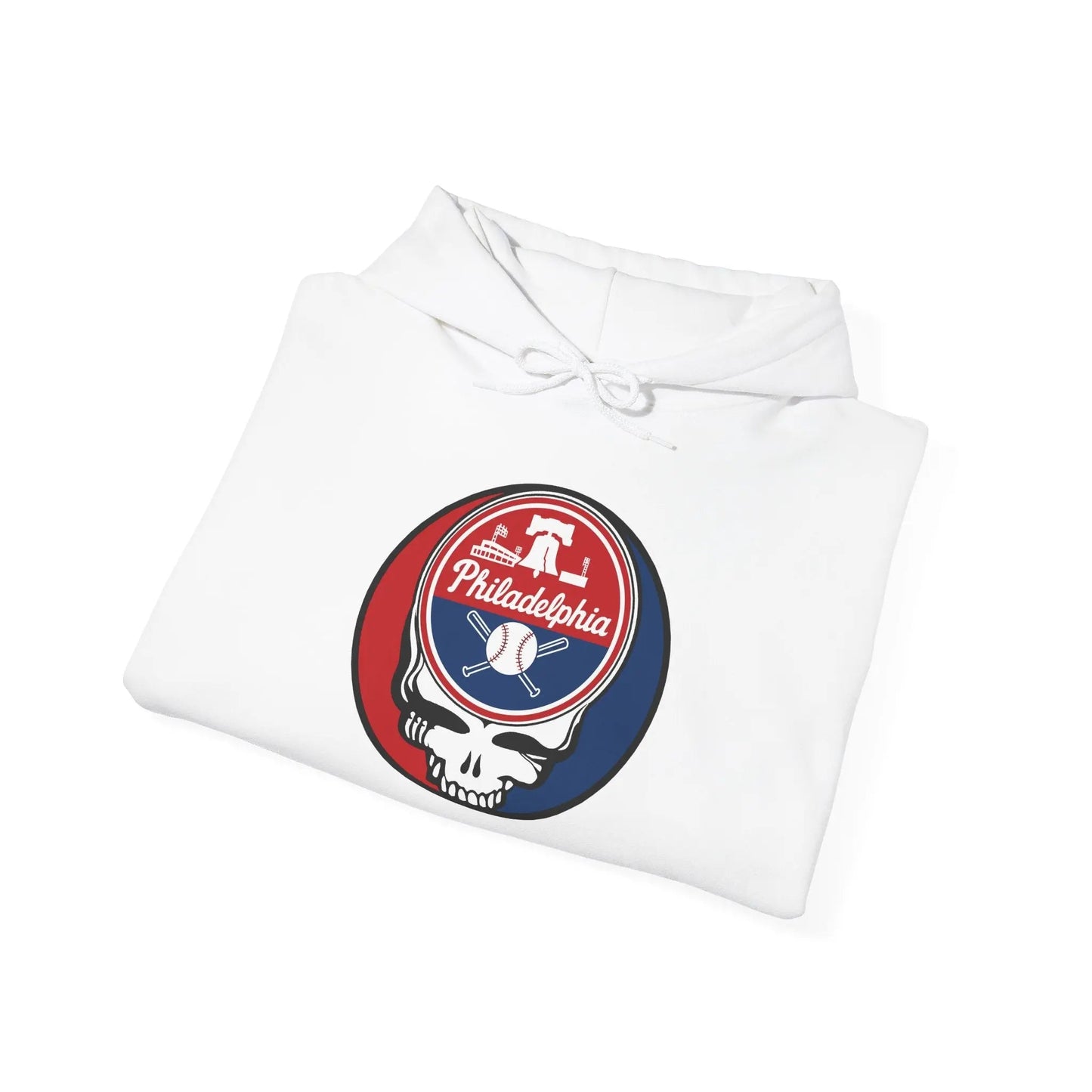 Grateful Dead Hoodie Philadelphia Baseball Edition Unisex Heavy Blend MLB