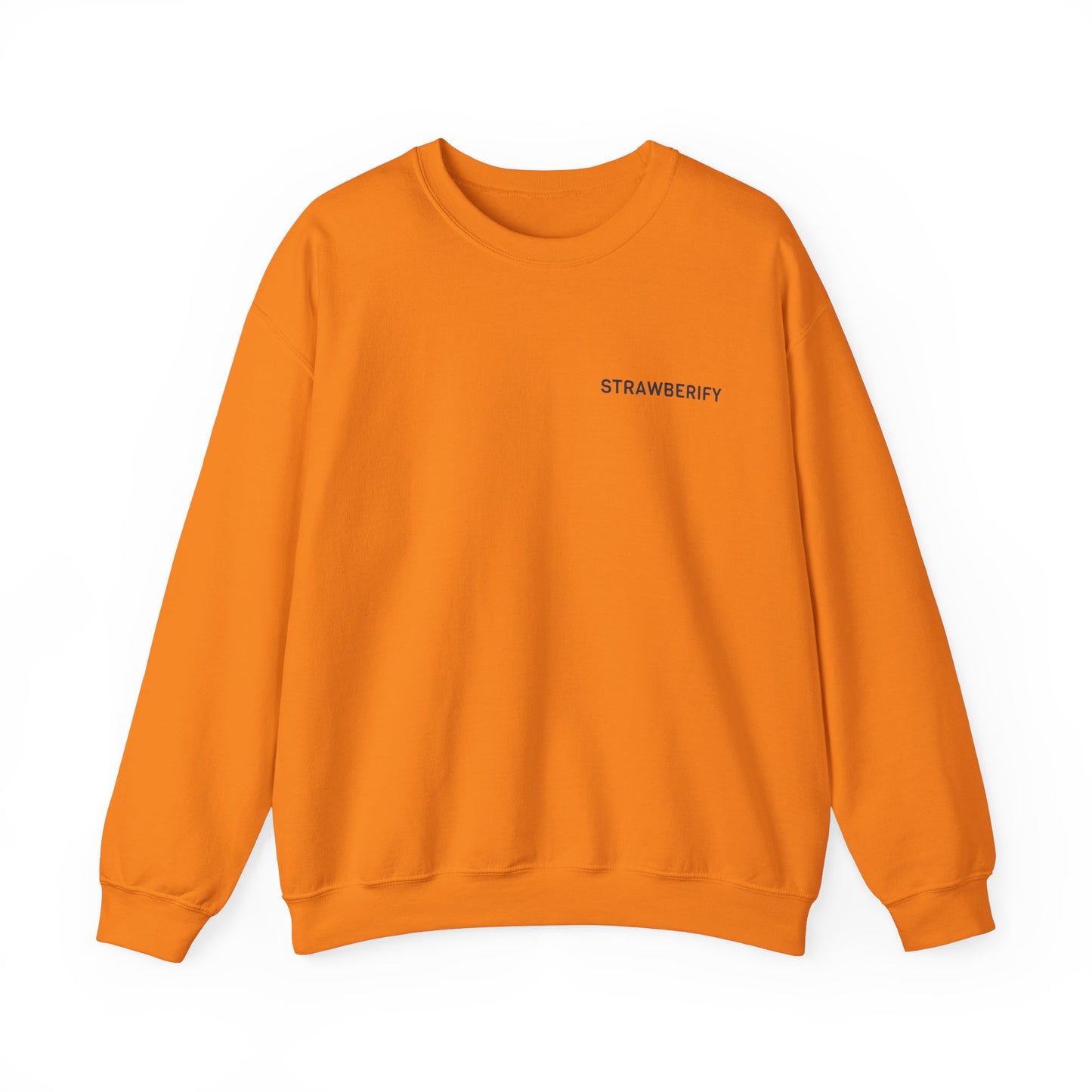 Cozy Unisex Crewneck Sweatshirt - 'STRAWBERIFY'