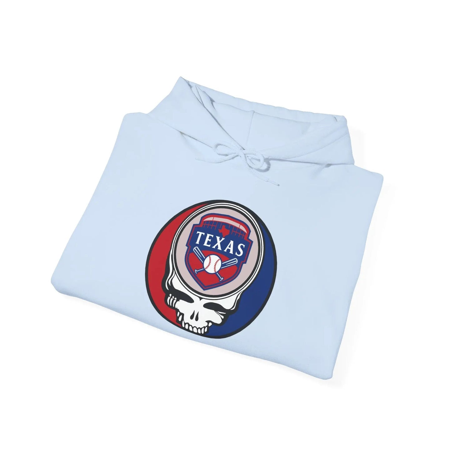 Texas Baseball Edition Grateful Dead Unisex Heavy Blend Hoodie MLB