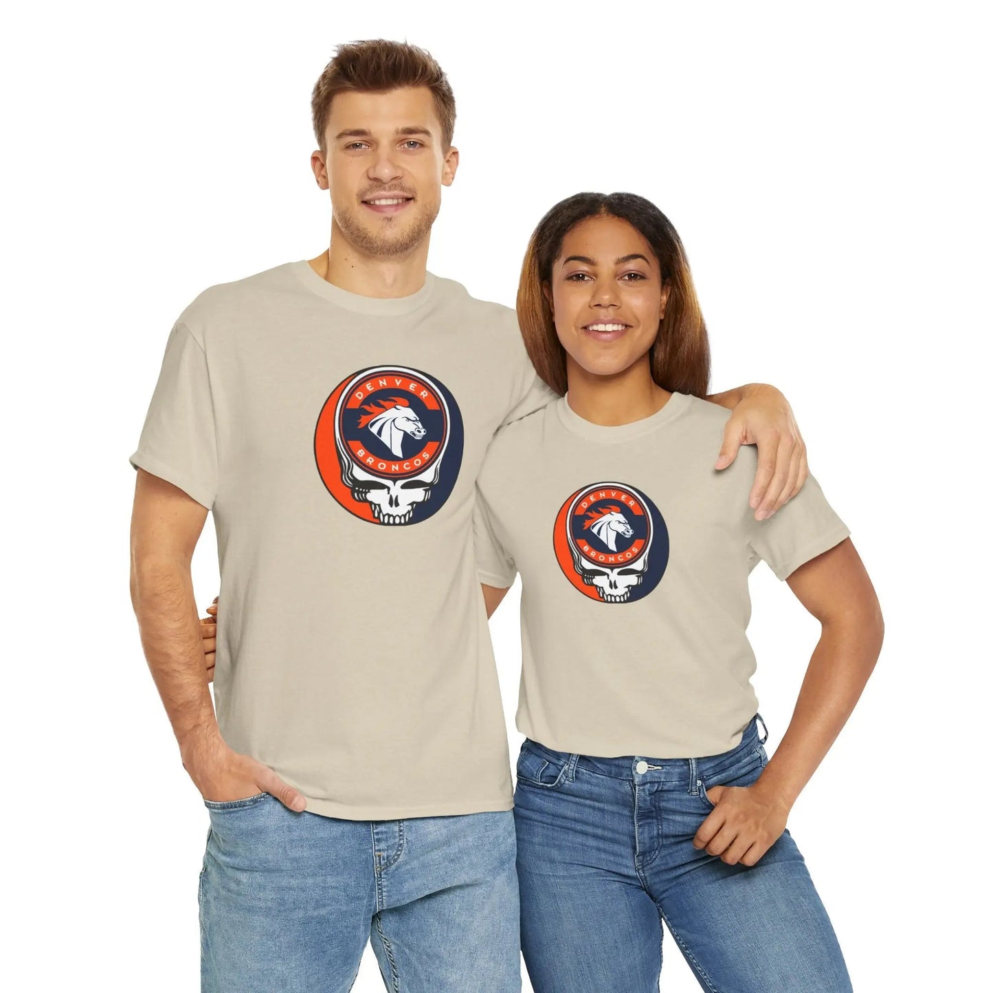Denver Broncos Grateful Dead Steal Your Face T-Shirt The Gridiron Collection