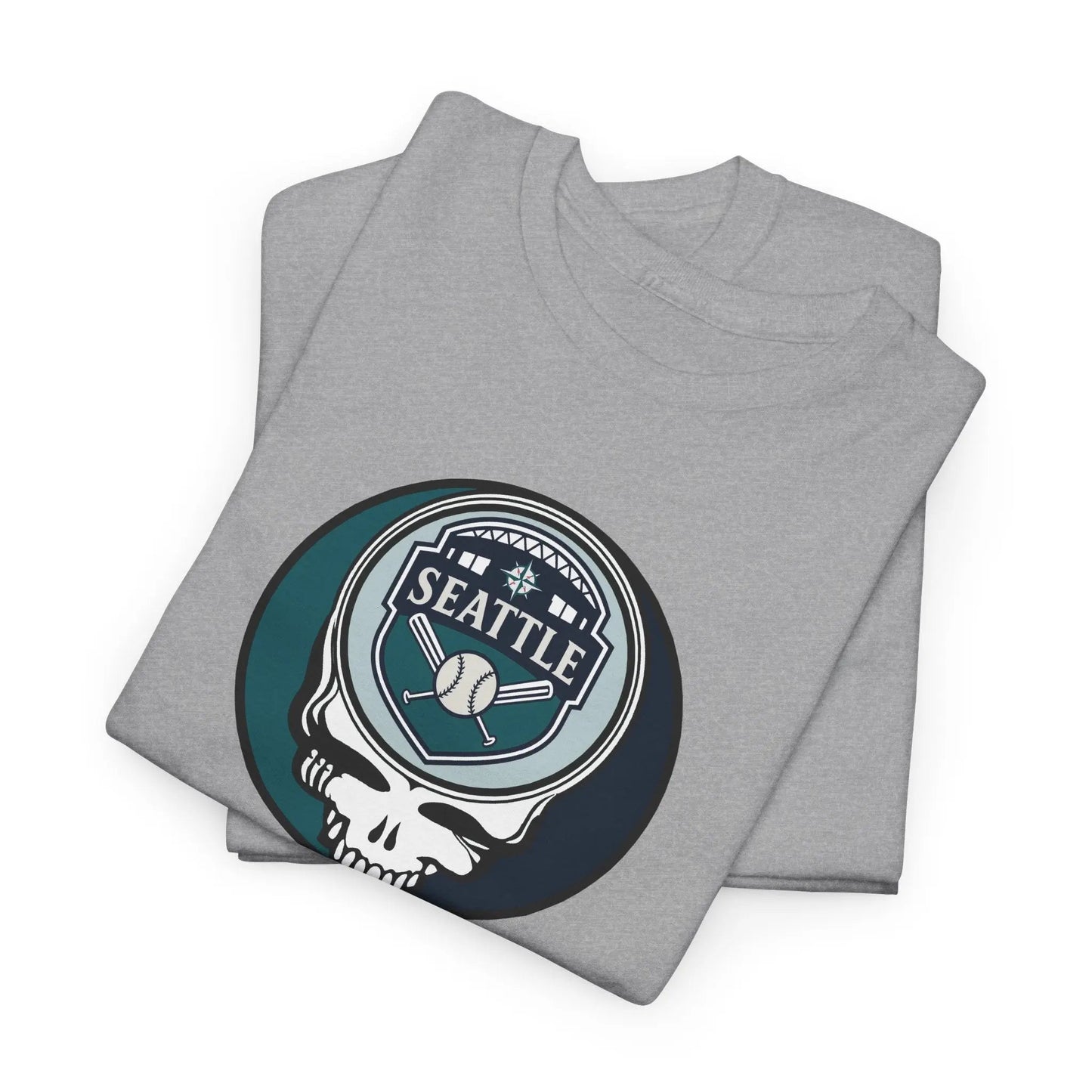 Seattle Mariners Grateful Dead Steal Your Face T-Shirt The Ballpark Collection