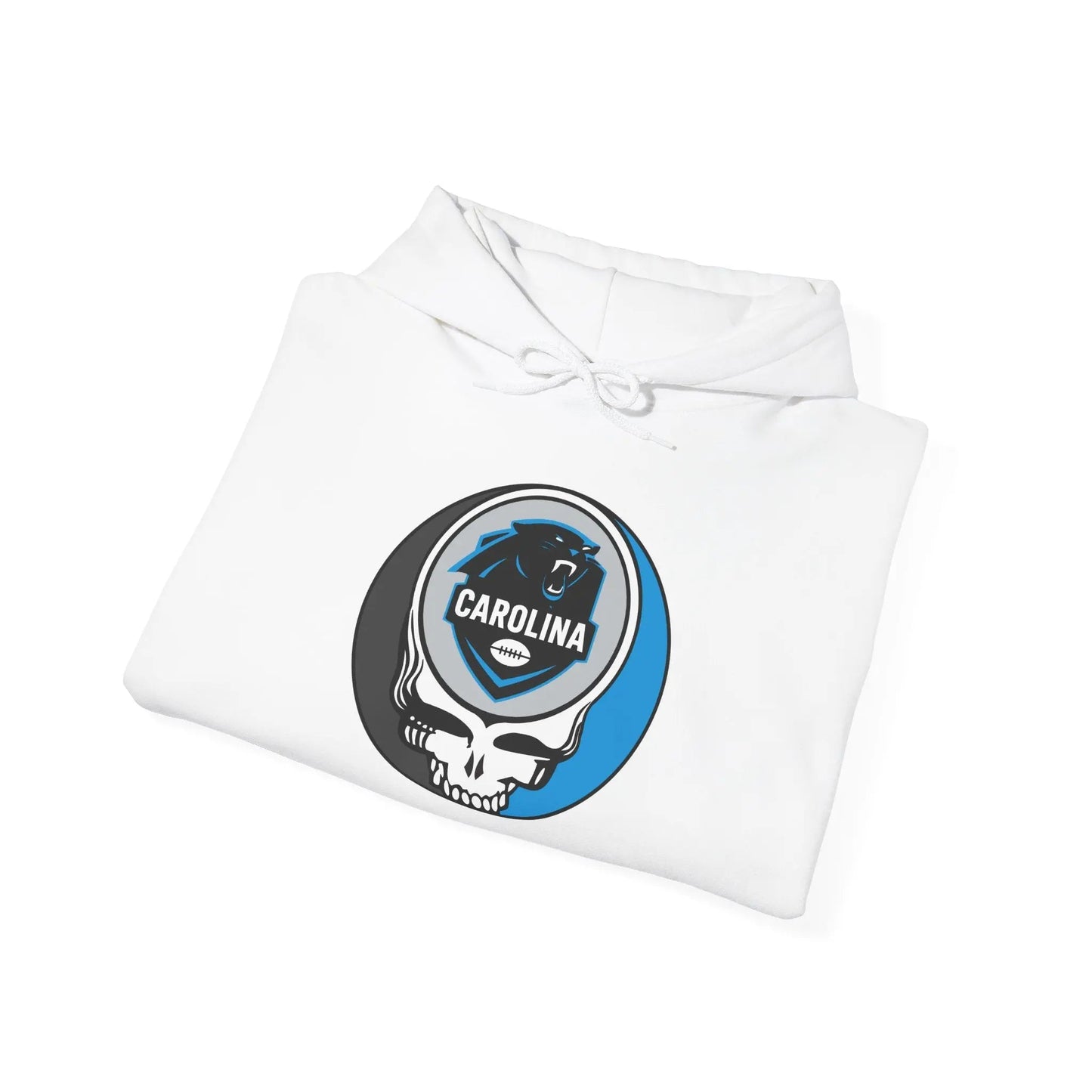 Grateful Dead Stealie Carolina Panthers Stealie Unisex Hoodie NFL