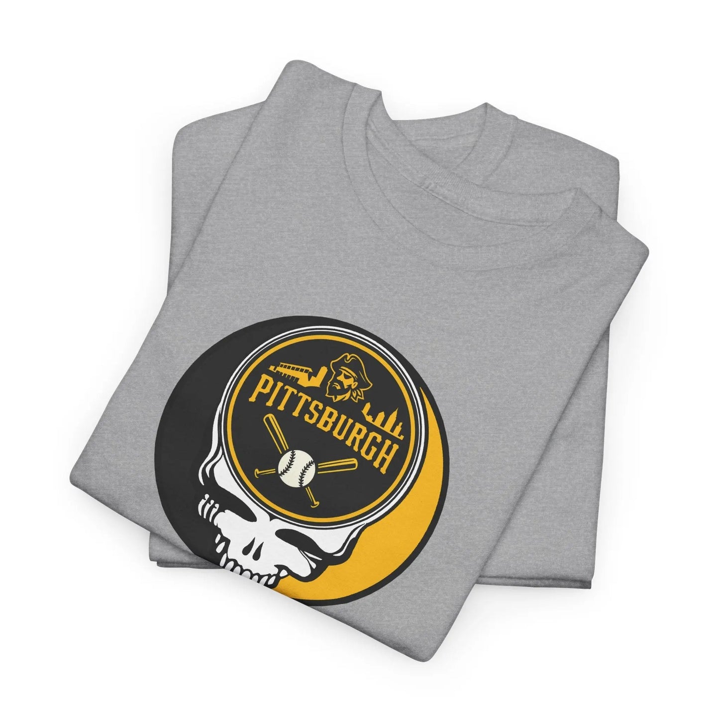 Grateful Dead Steal Your Face T-Shirt Pittsburgh Edition The Ballpark Collection