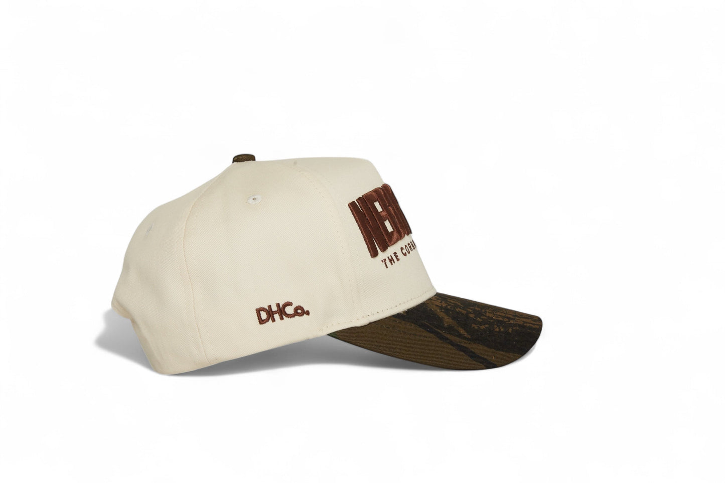 Nebraska SnapBack Camo Trucker Hat Destination Hat Co.
