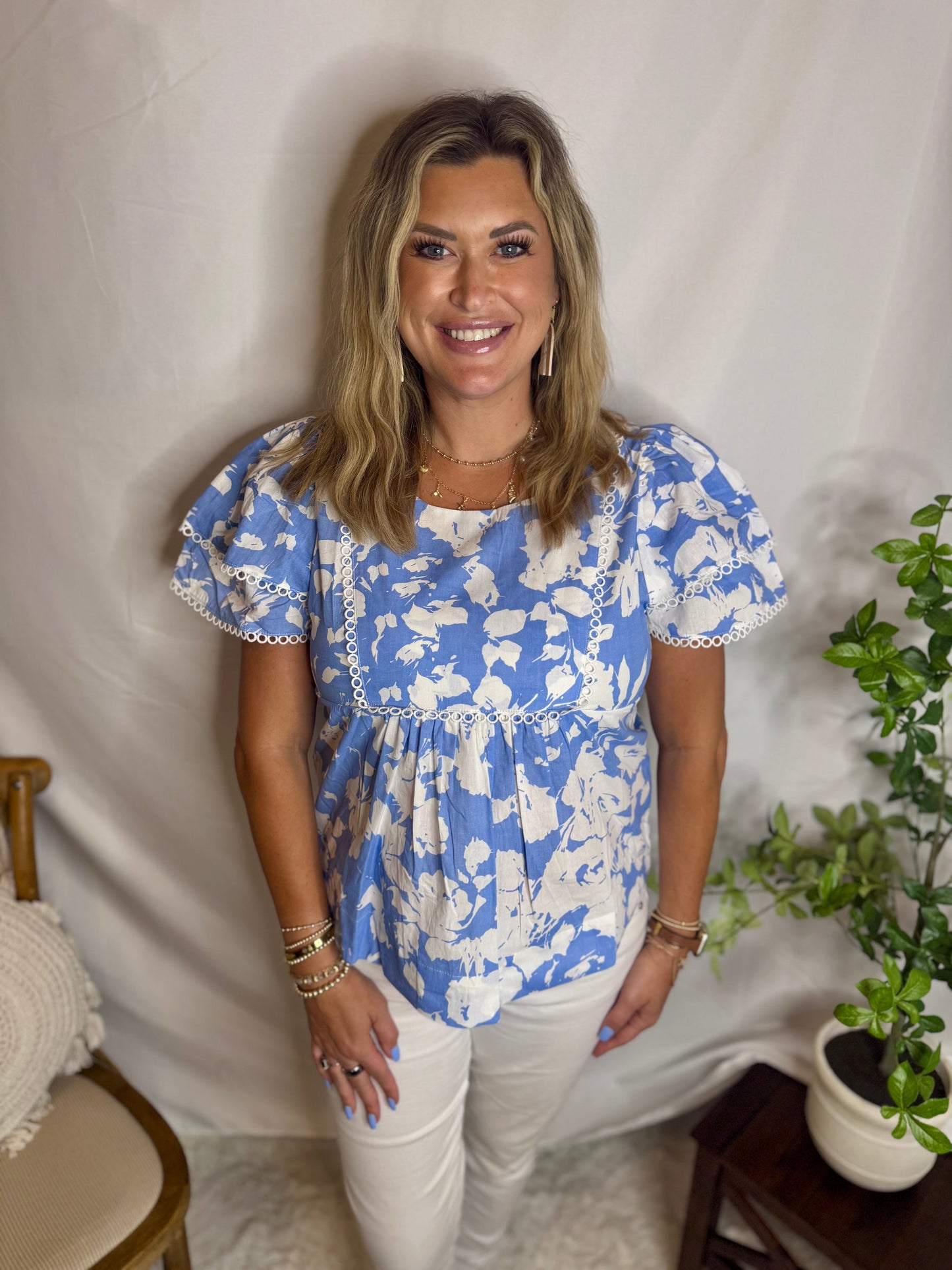 Floral Flirty Top The Flirty Floral Top