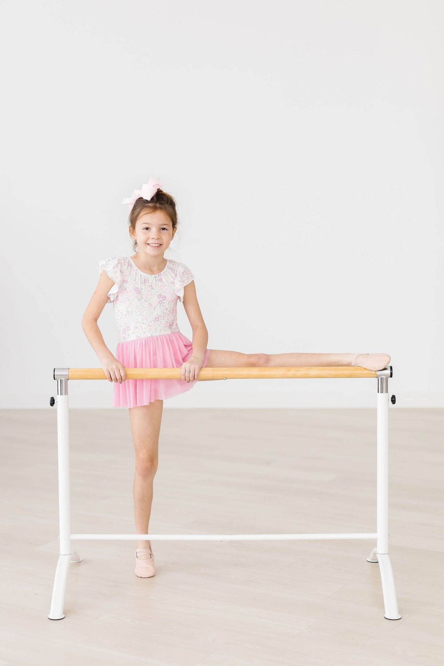 Blooming Beauty short sleeve twirl leotard
