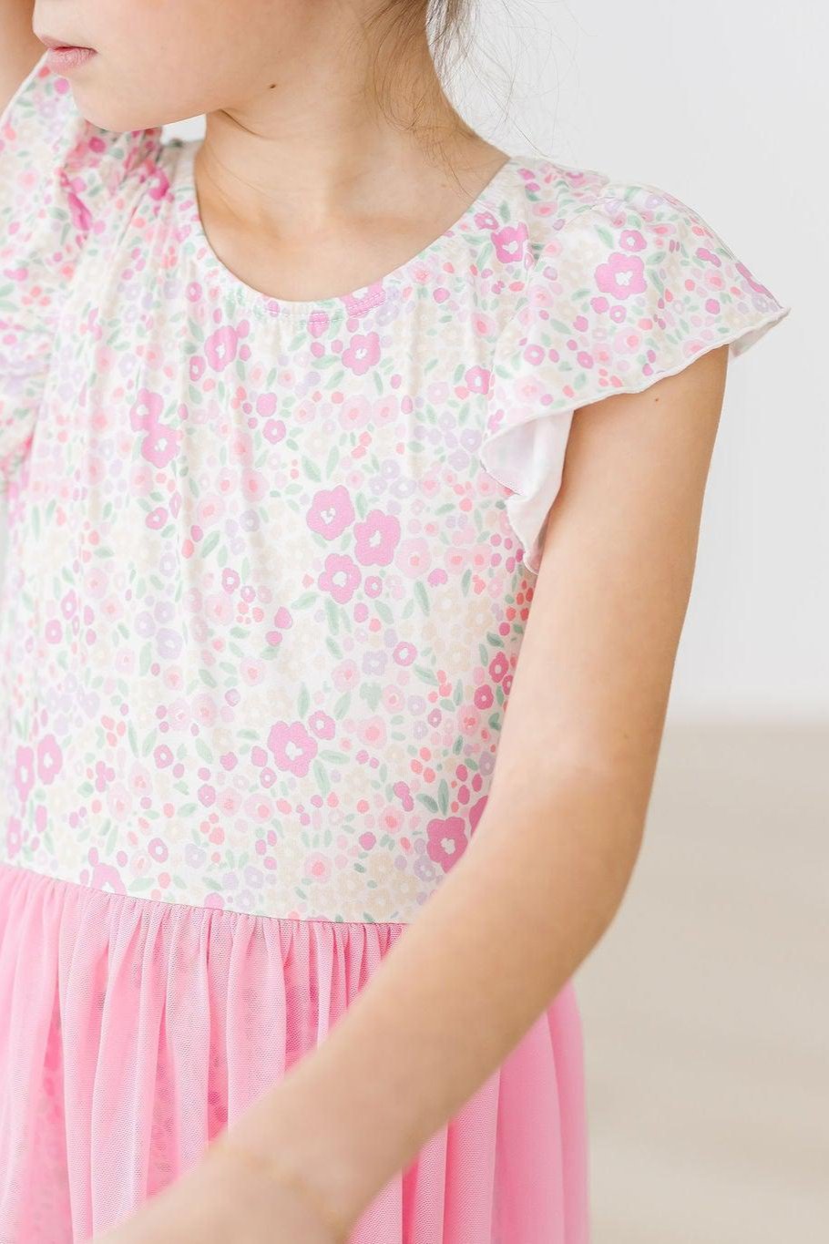 Blooming Beauty short sleeve twirl leotard
