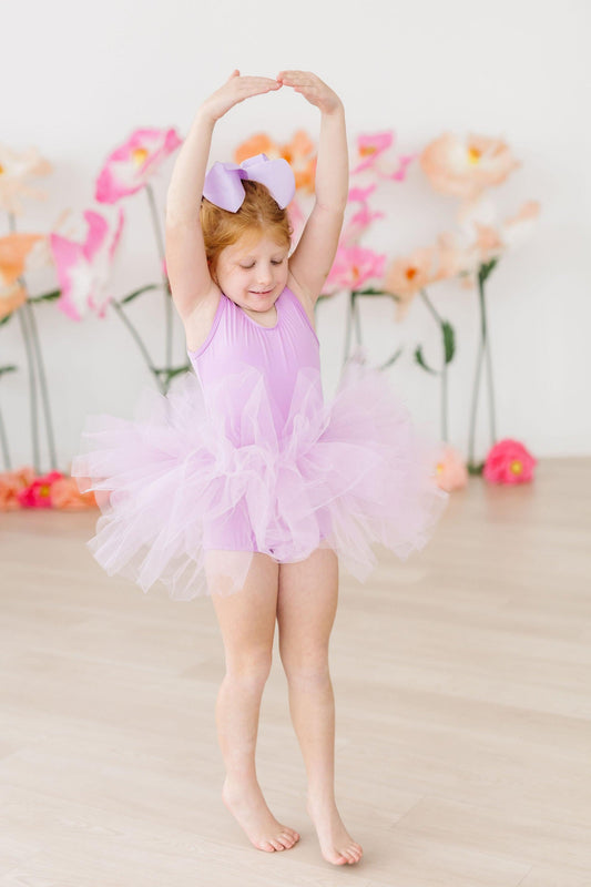 Bright Lilac Tank Key Attribute Tutu Leotard Mila & Rose