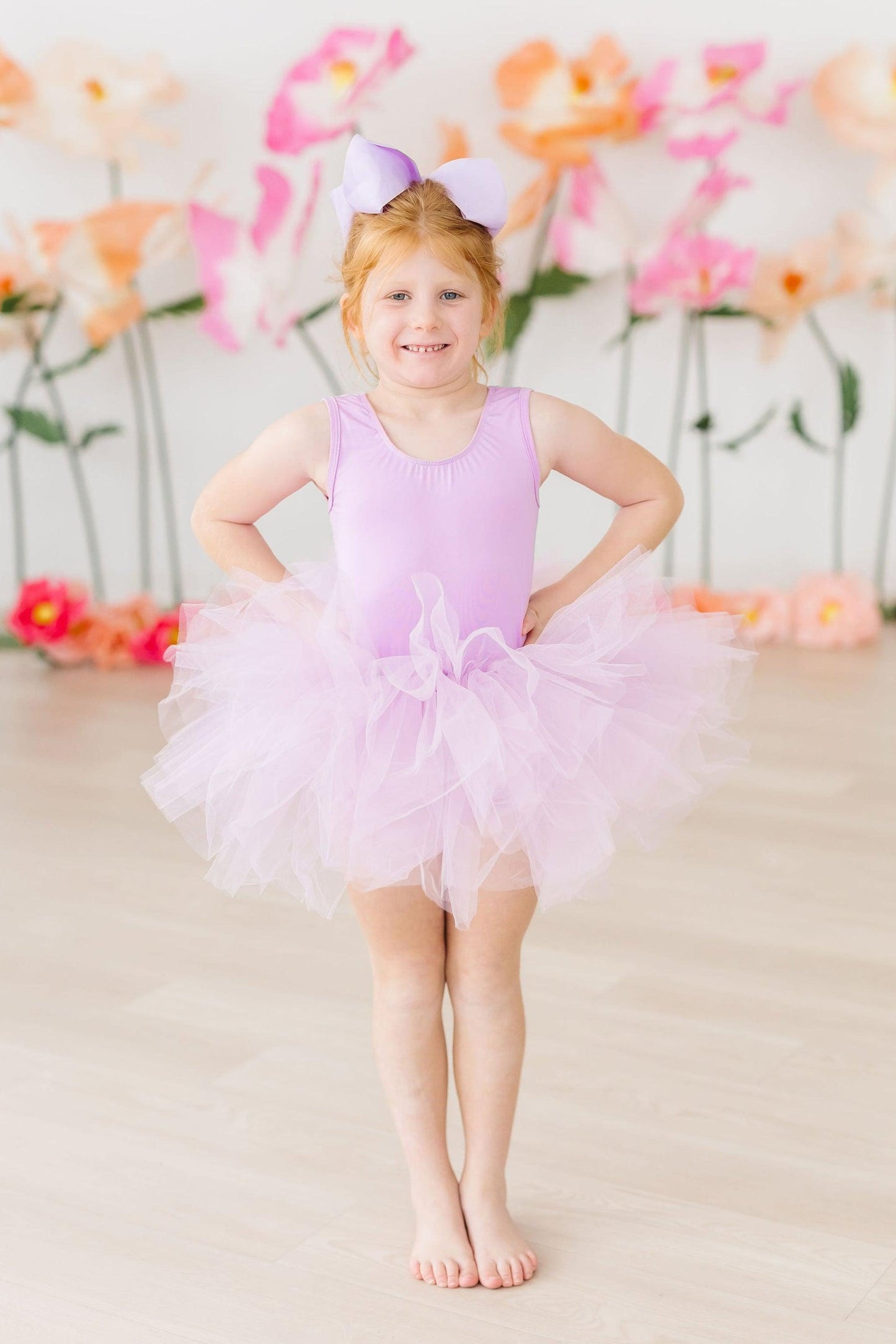Bright Lilac Tank Key Attribute Tutu Leotard Mila & Rose