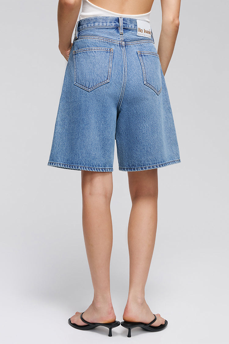 Easy Rider Mid-weight Denim Bermuda Shorts HJ822