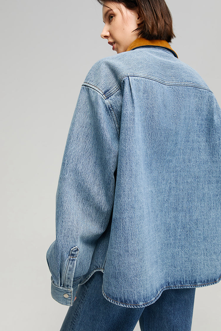 California Sunset Mid-weight Denim Shirt HJ902