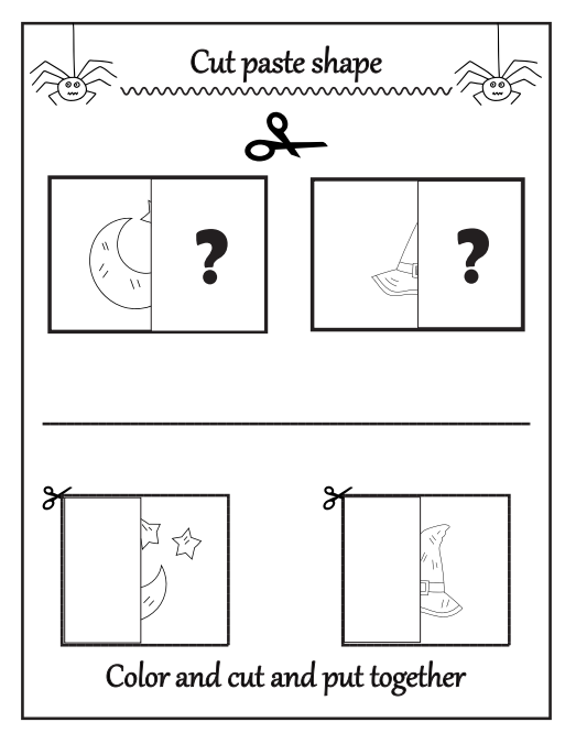 Spooky Smart Halloween Activity Book for Kids – 130+ Pages (PDF Download)