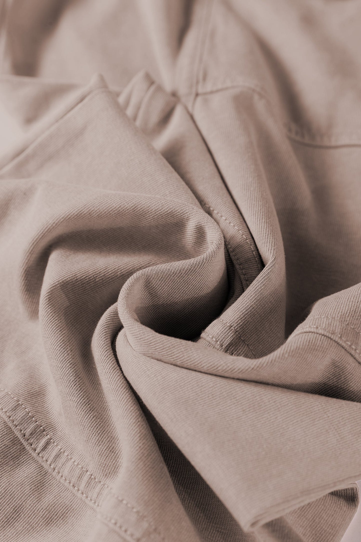 Smoke Gray Mineral Wash Wide Leg Cargo Pants with Drawstring Elastic Waistband