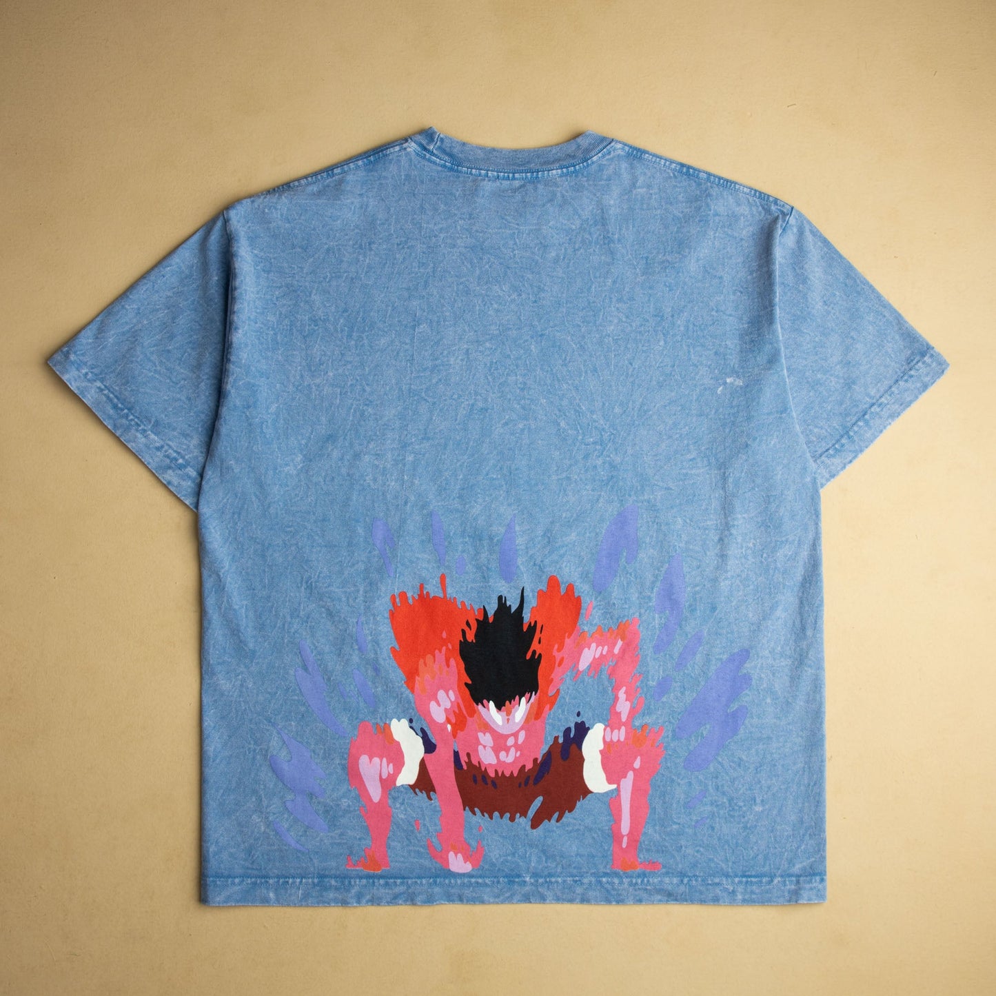 Heavyweight Oversized Crew Neck T-Shirt 100% USA Cotton Gear 2
