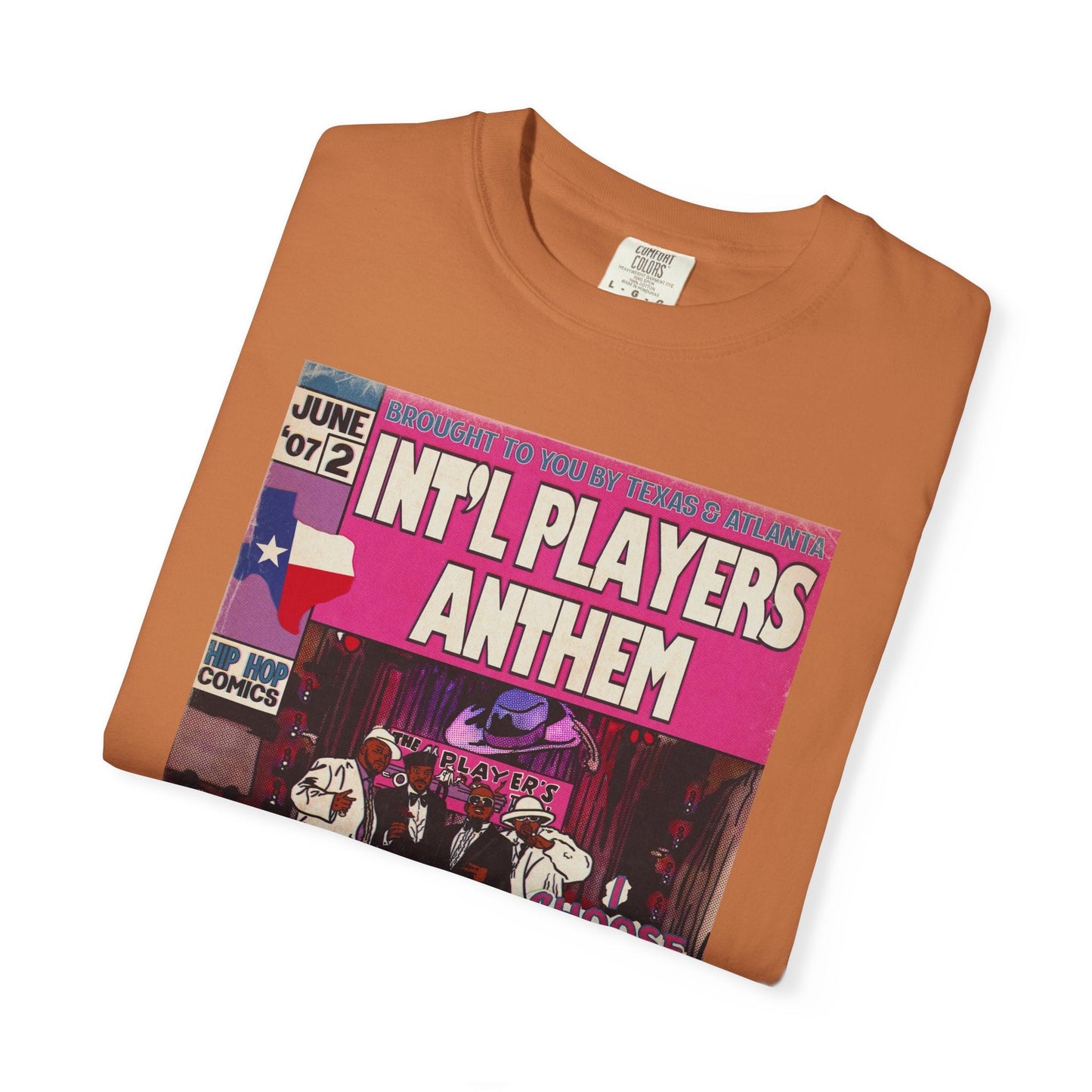Int’l Players Anthem Unisex Comfort Colors T-shirt