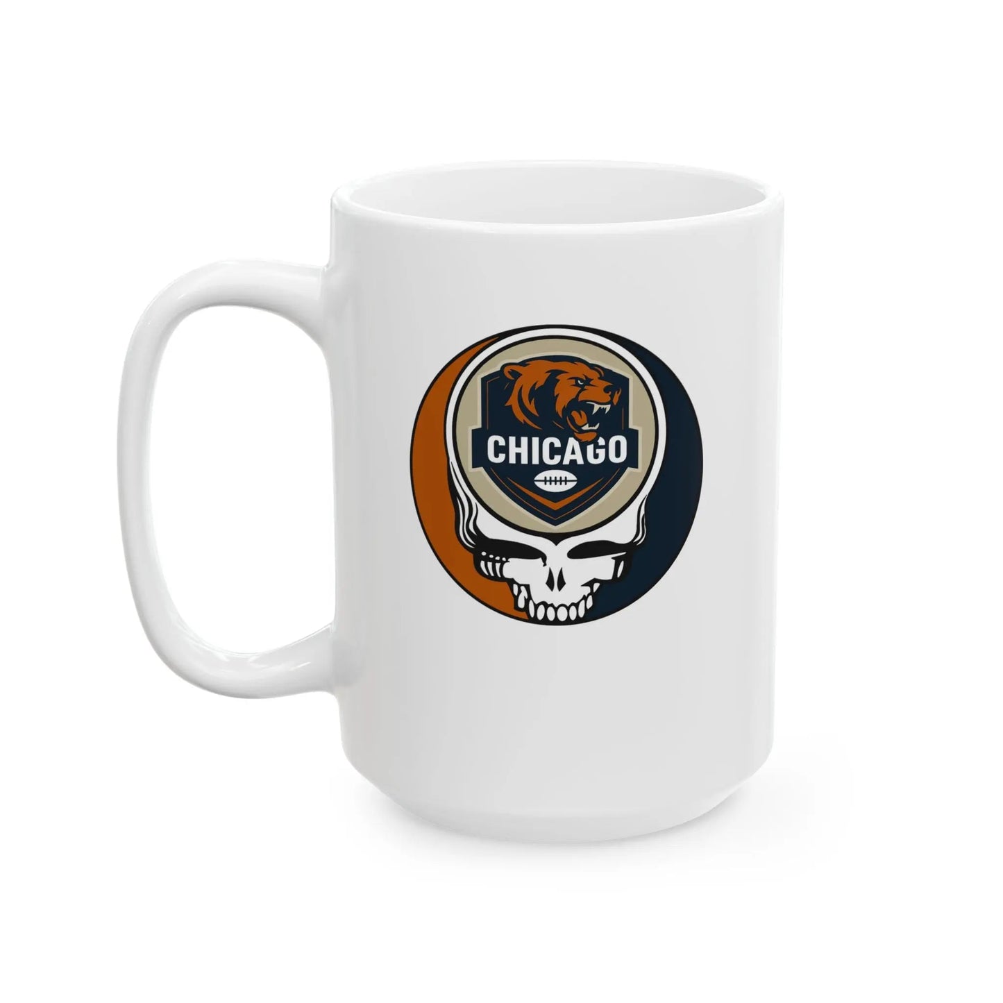 Chicago Bears Stealie Ceramic Coffee Mug NFL Gridiron Collection